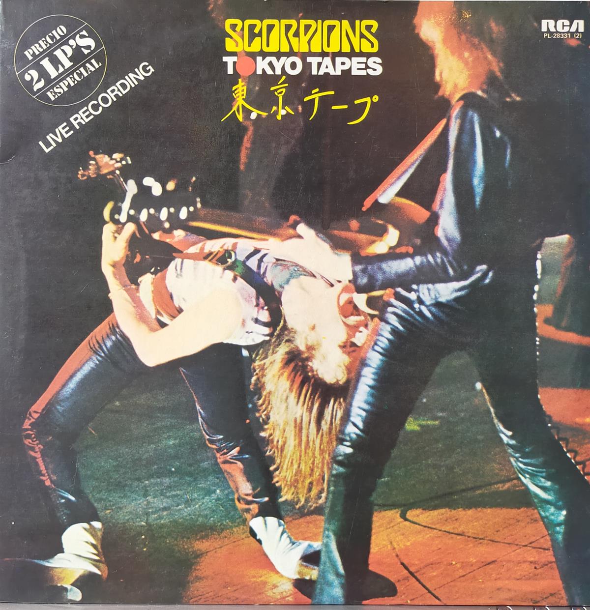 Scorpions Tokyo Tapes サイン入り SCORPIONS - TOKYO TAPES
