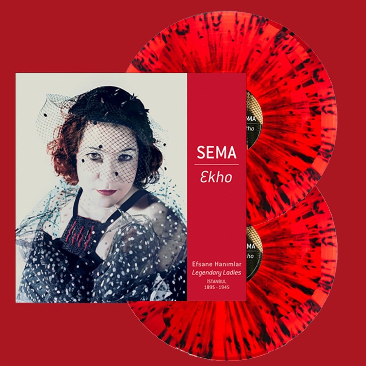 SEMA MORİTZ - EKHO (KIRMIZI SPLATTER DESENLİ PLAK)
