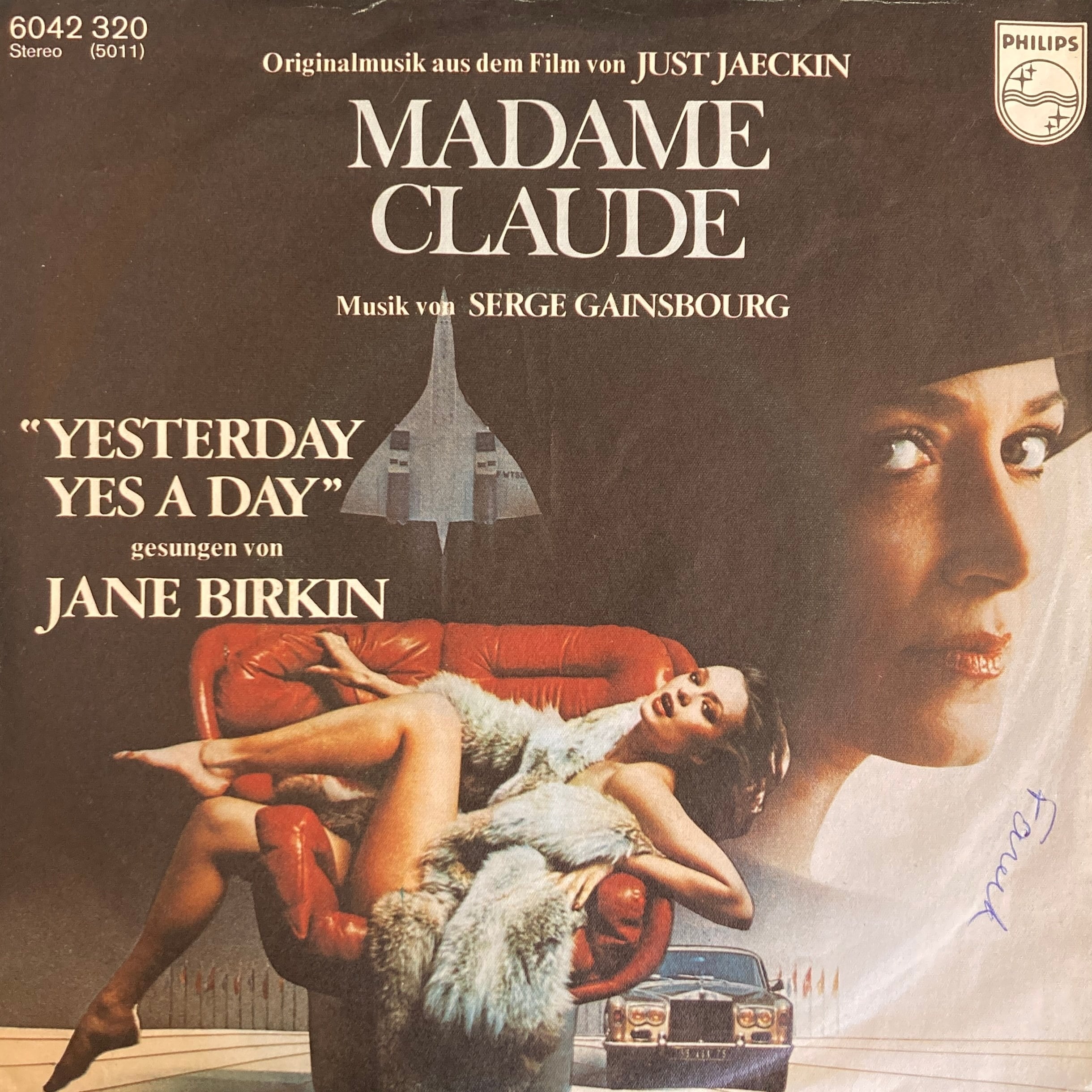 SERGE GAINSBOURG, JANE BIRKIN – BANDE ORIGINALE DU FILM DE JUST JAECKIN 