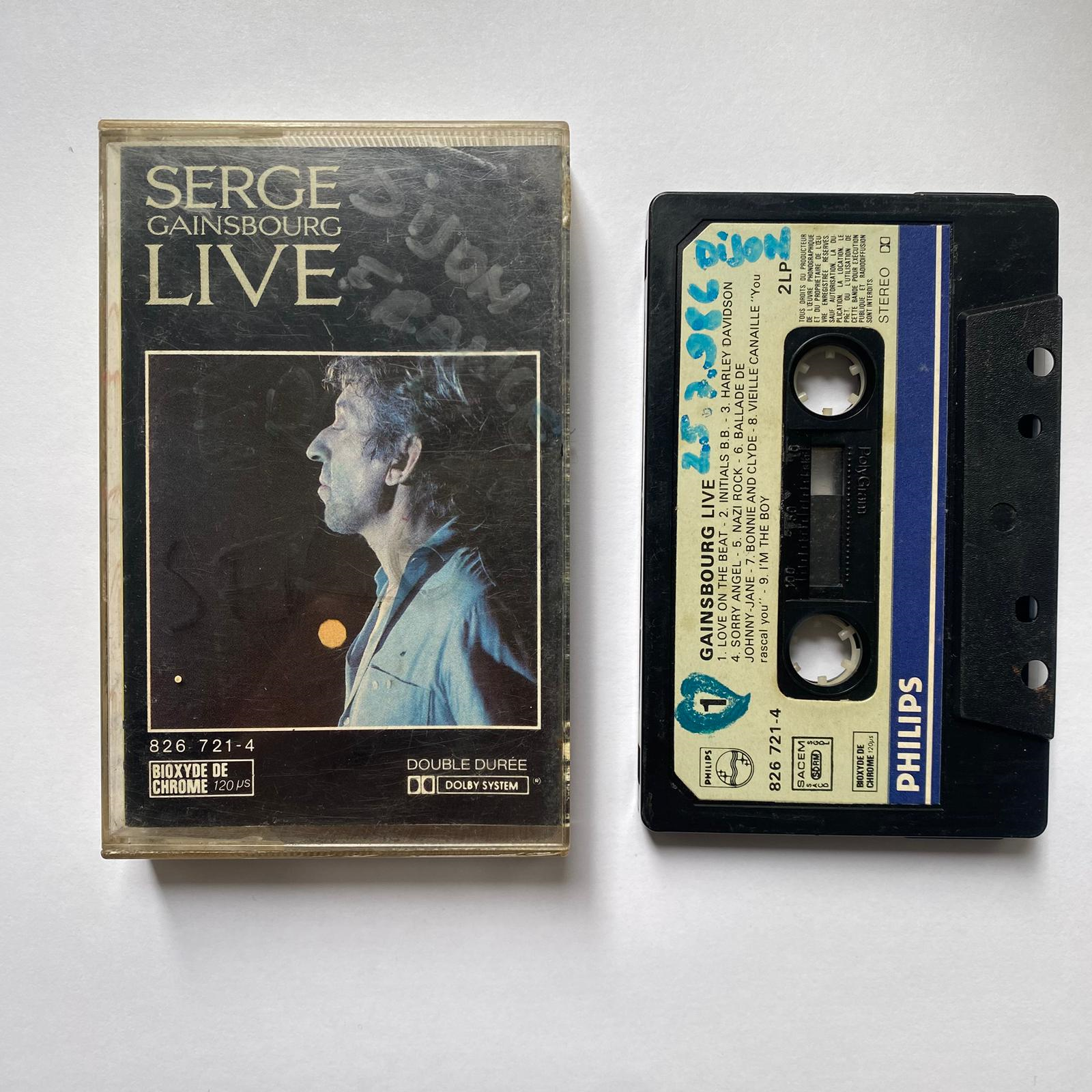 SERGE GAINSBOURG - LIVE