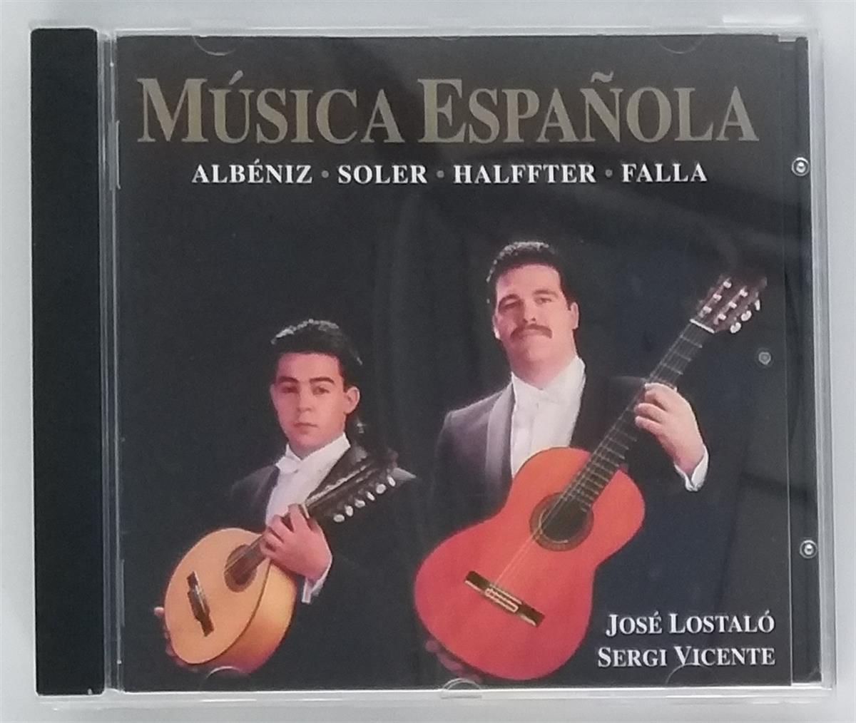 SERGI VICENTE, JOSÉ LOSTALO - MÚSICA ESPAÑOLA