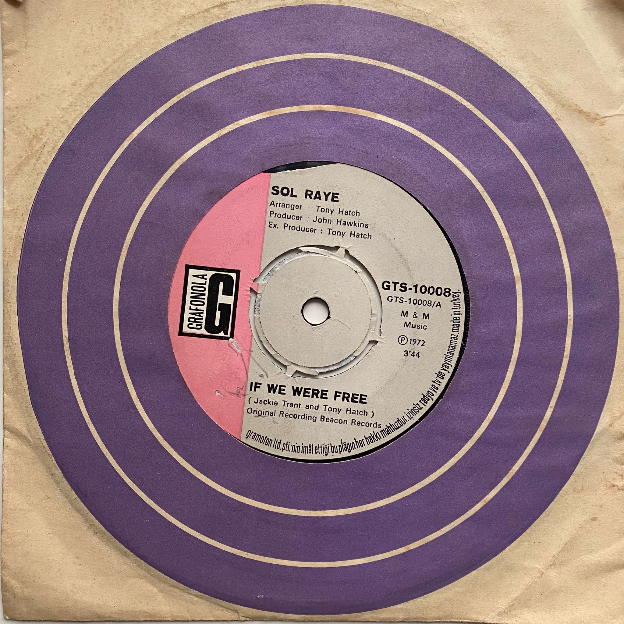 SOL RAYE - IF WE WERE FREE