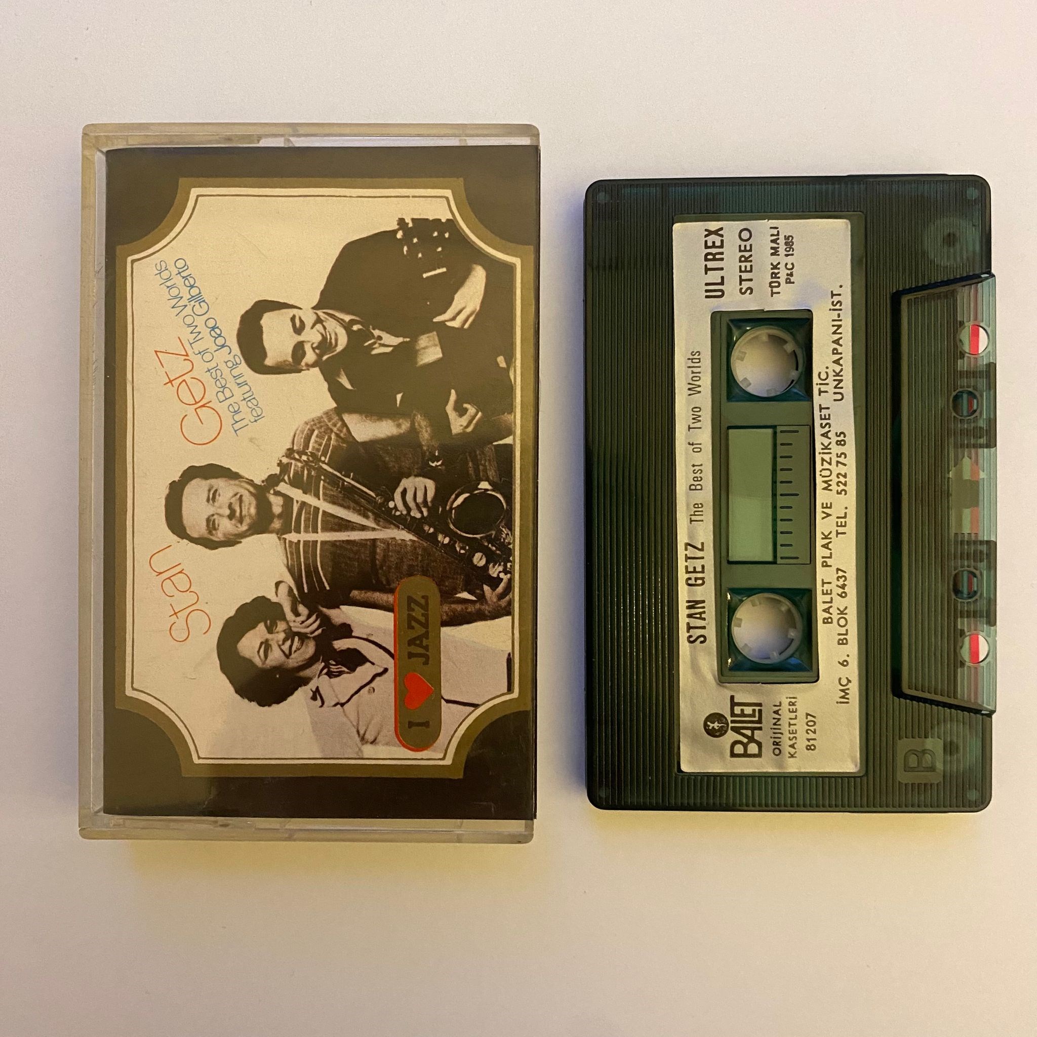 STAN GETZ FEATURING JOAO GILBERTO - THE BEST OF TWO WORLDS