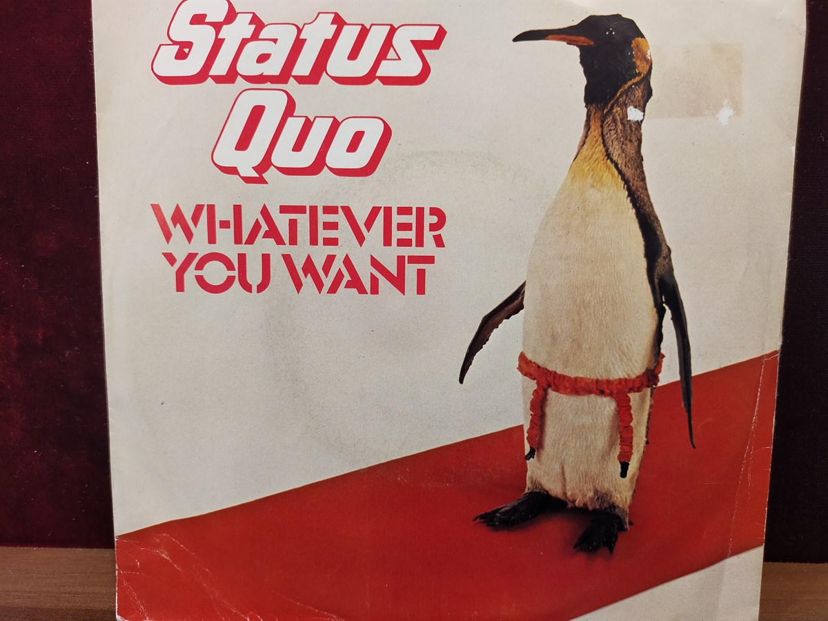 STATUS QUO - WHTEVER YOU WANT / HARD RIDE 