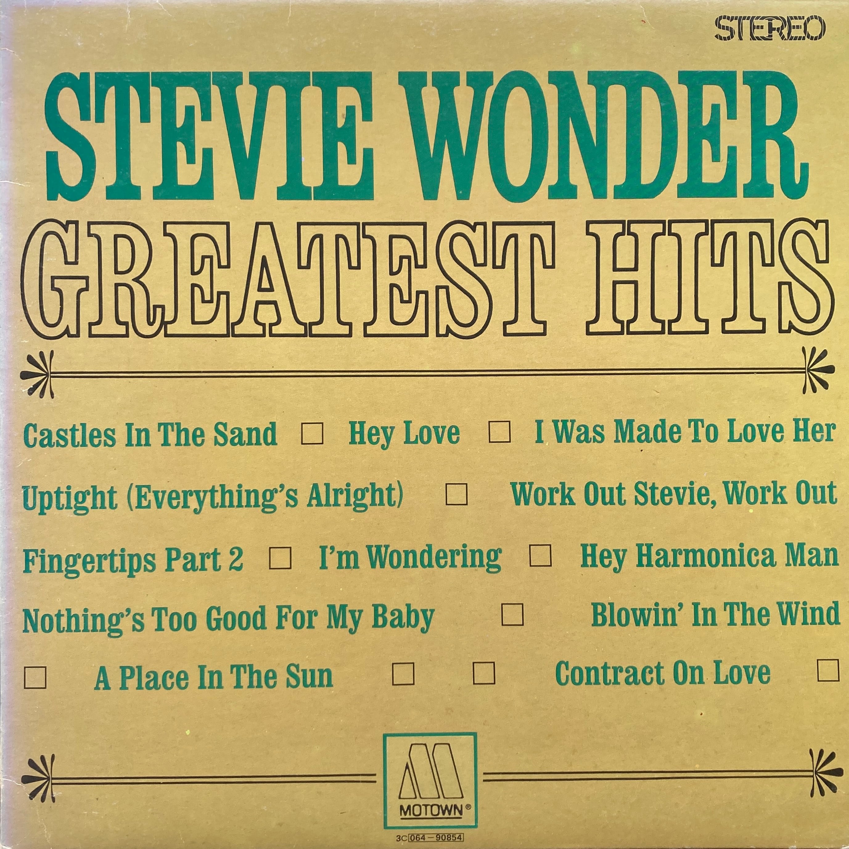 STEVIE WONDER – GREATEST HITS
