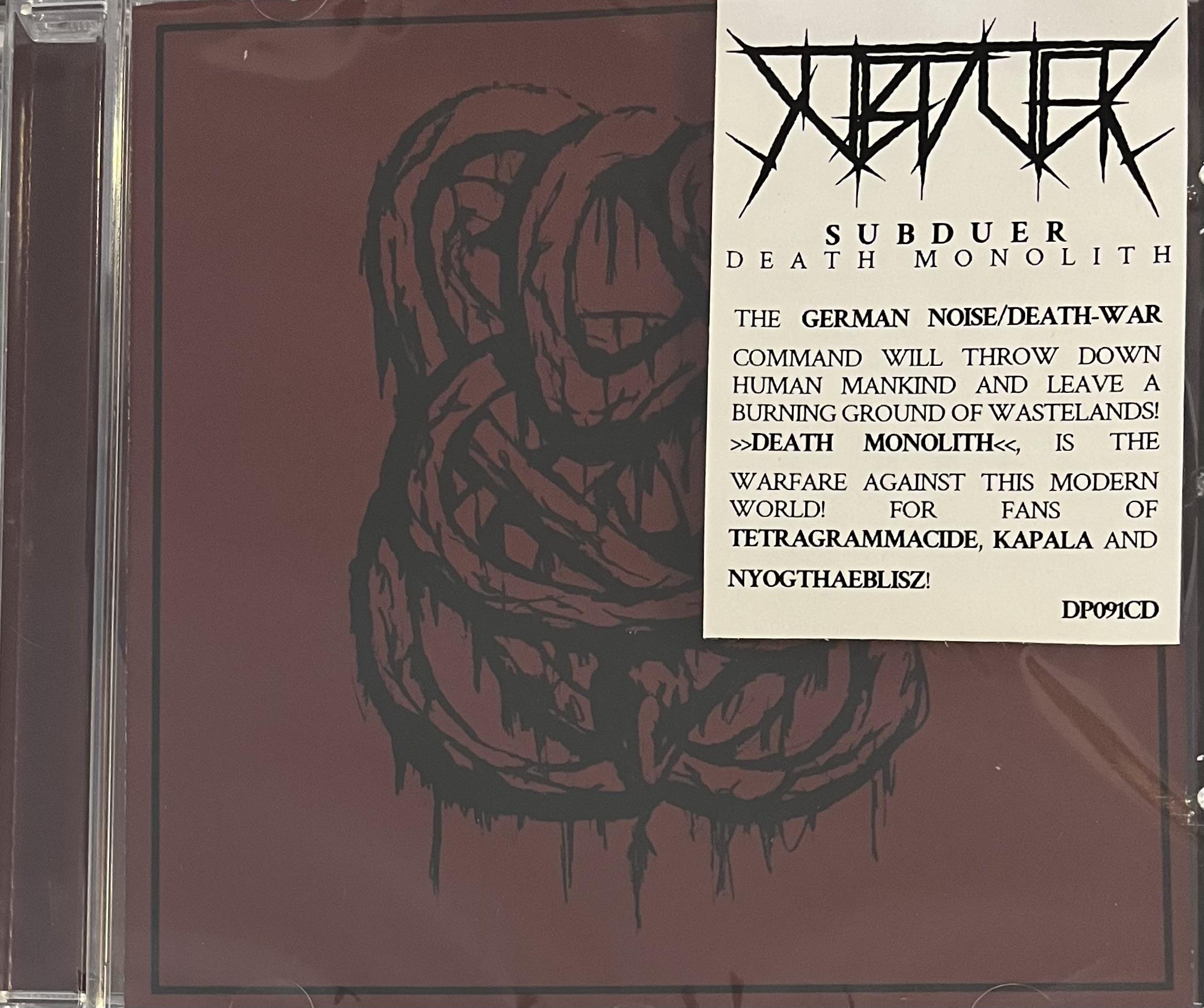 SUBDUER - DEATH MONOLITH