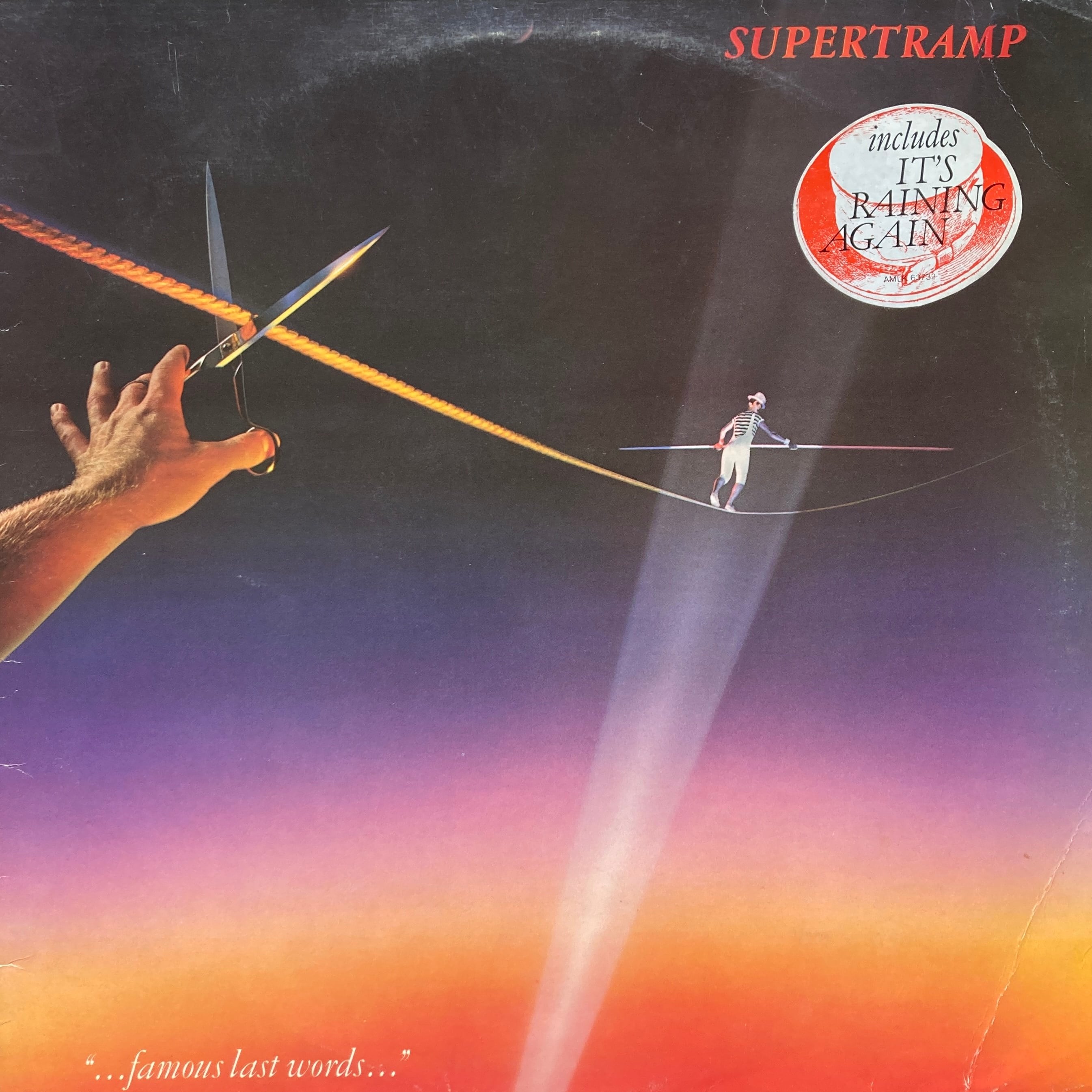 SUPERTRAMP - FAMOUS LAST WORDS