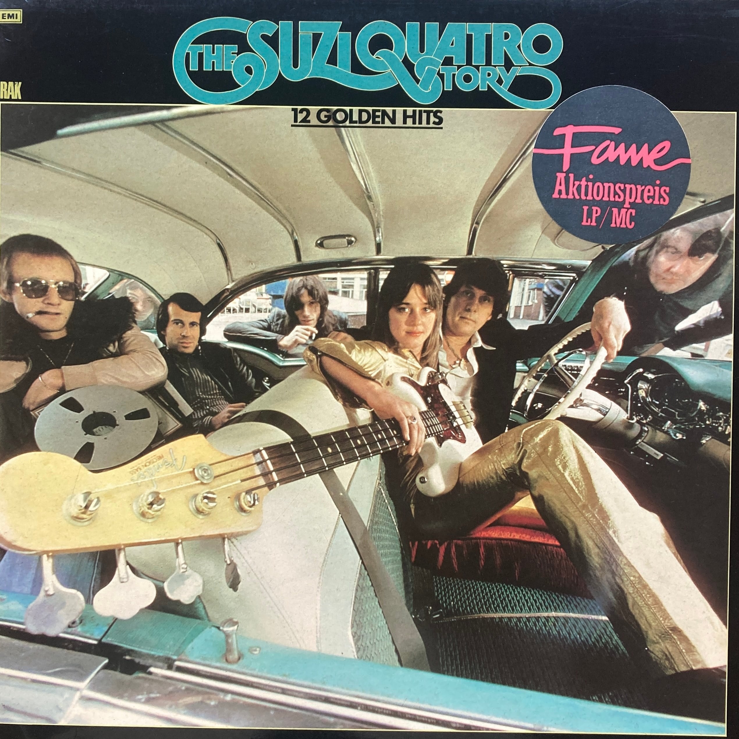 SUZI QUATRO – THE SUZI QUATRO STORY - 12 GOLDEN HITS