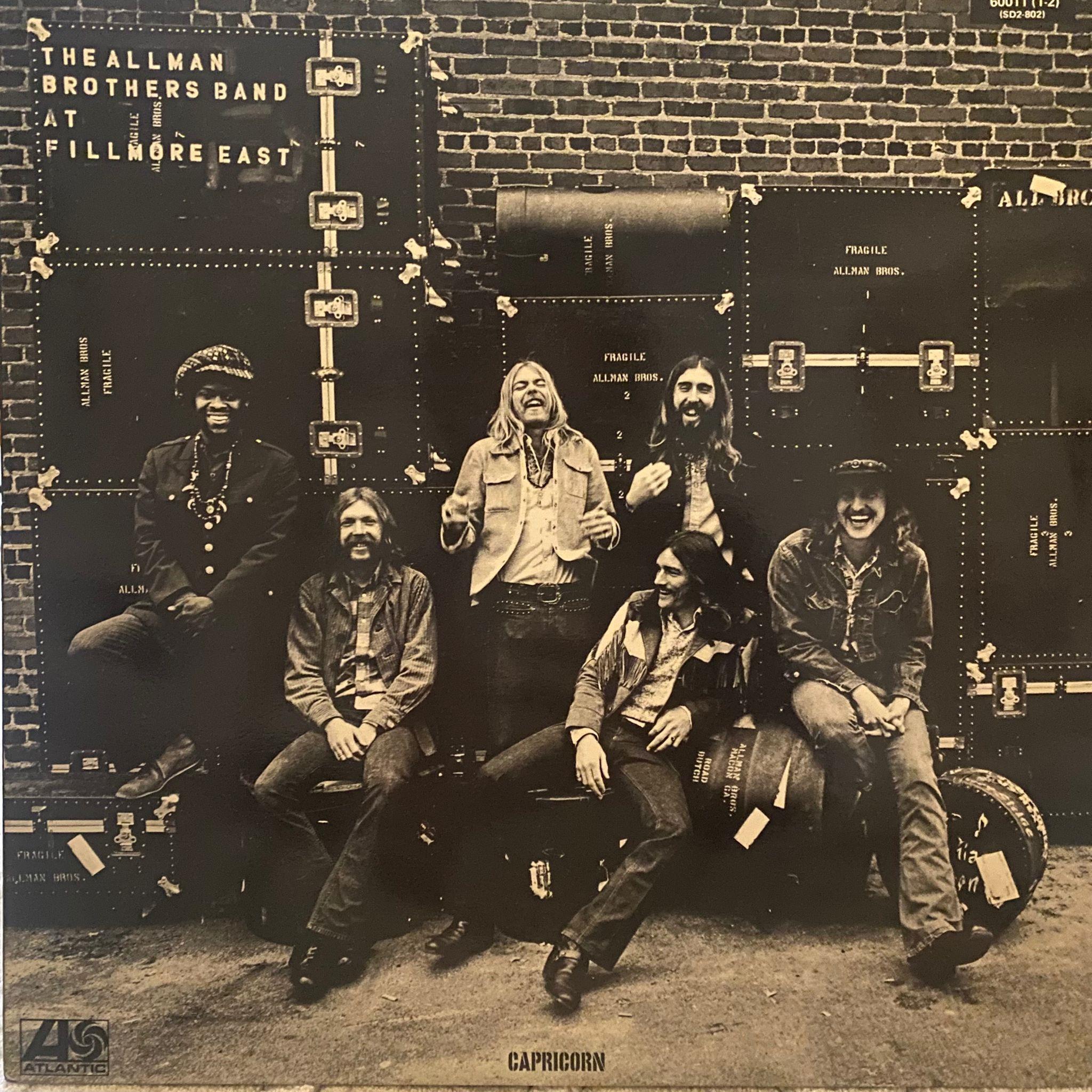 THE ALLMAN BROTHERS BAND - THE ALLMAN BROTHERS BAND AT FILLMORE EAST