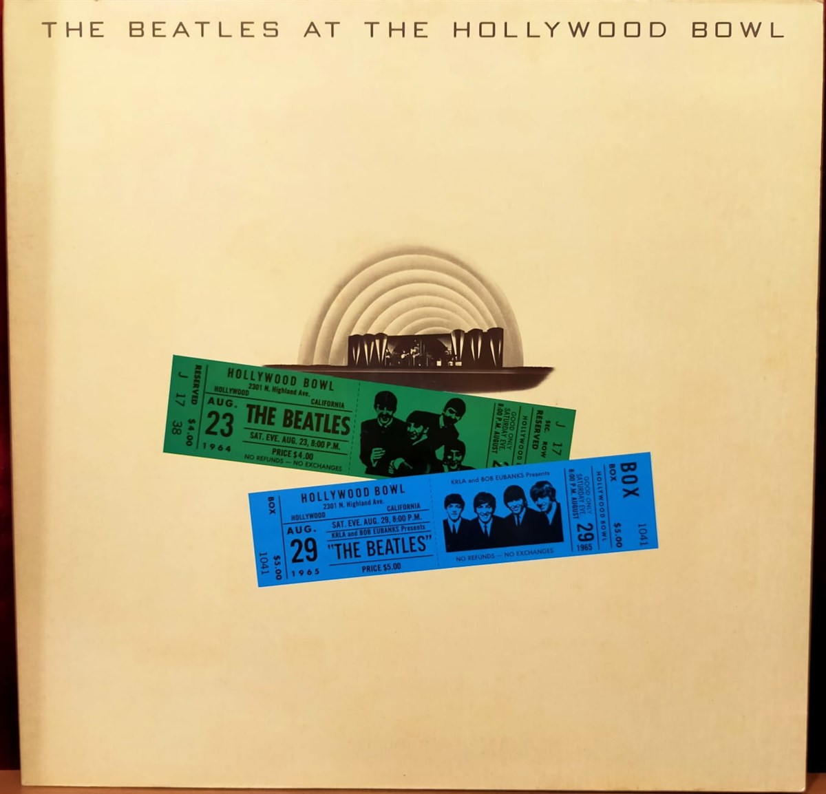 THE BEATLES - THE BEATLES AT THE HOLLYWOOD BOWL