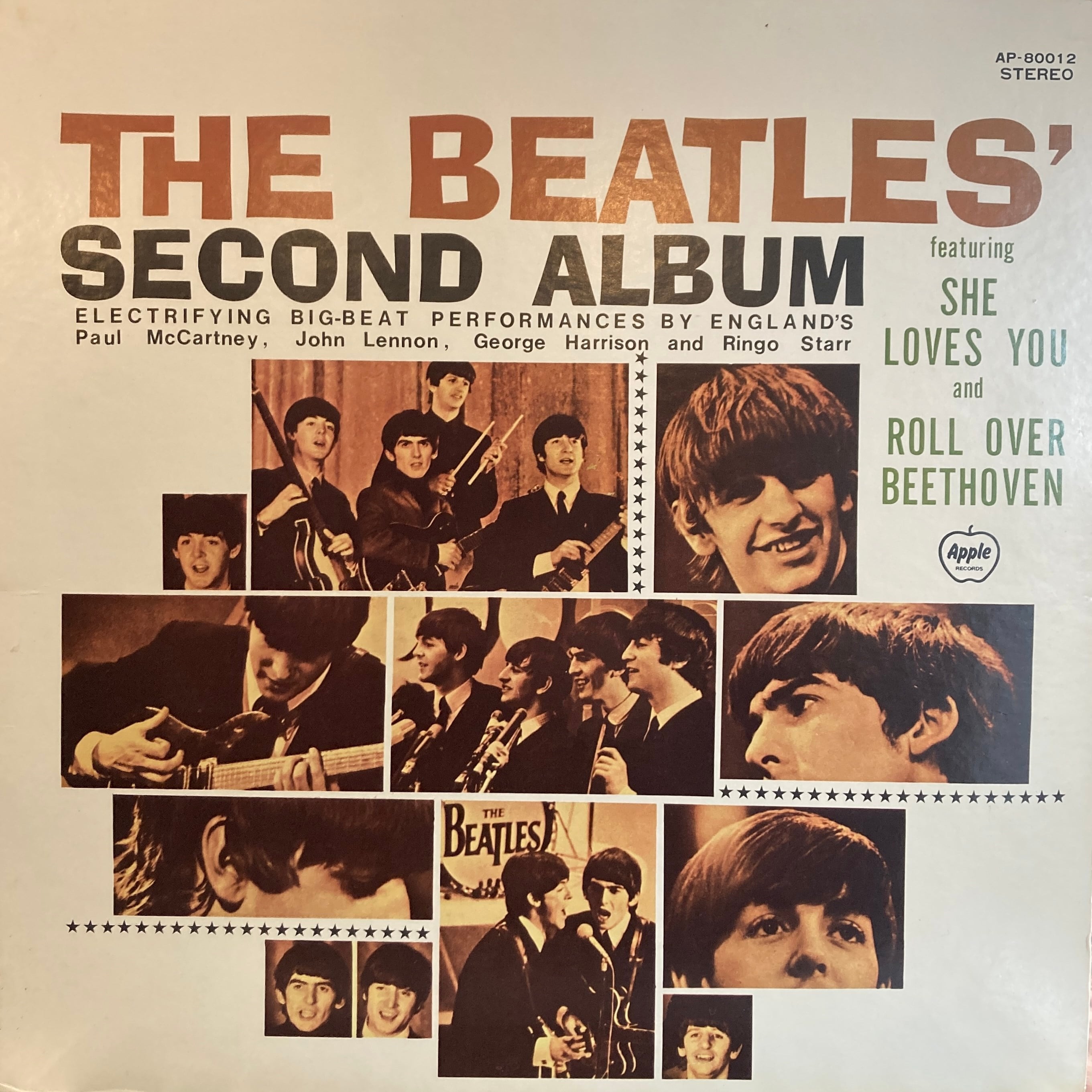 THE BEATLES – THE BEATLES' SECOND ALBUM