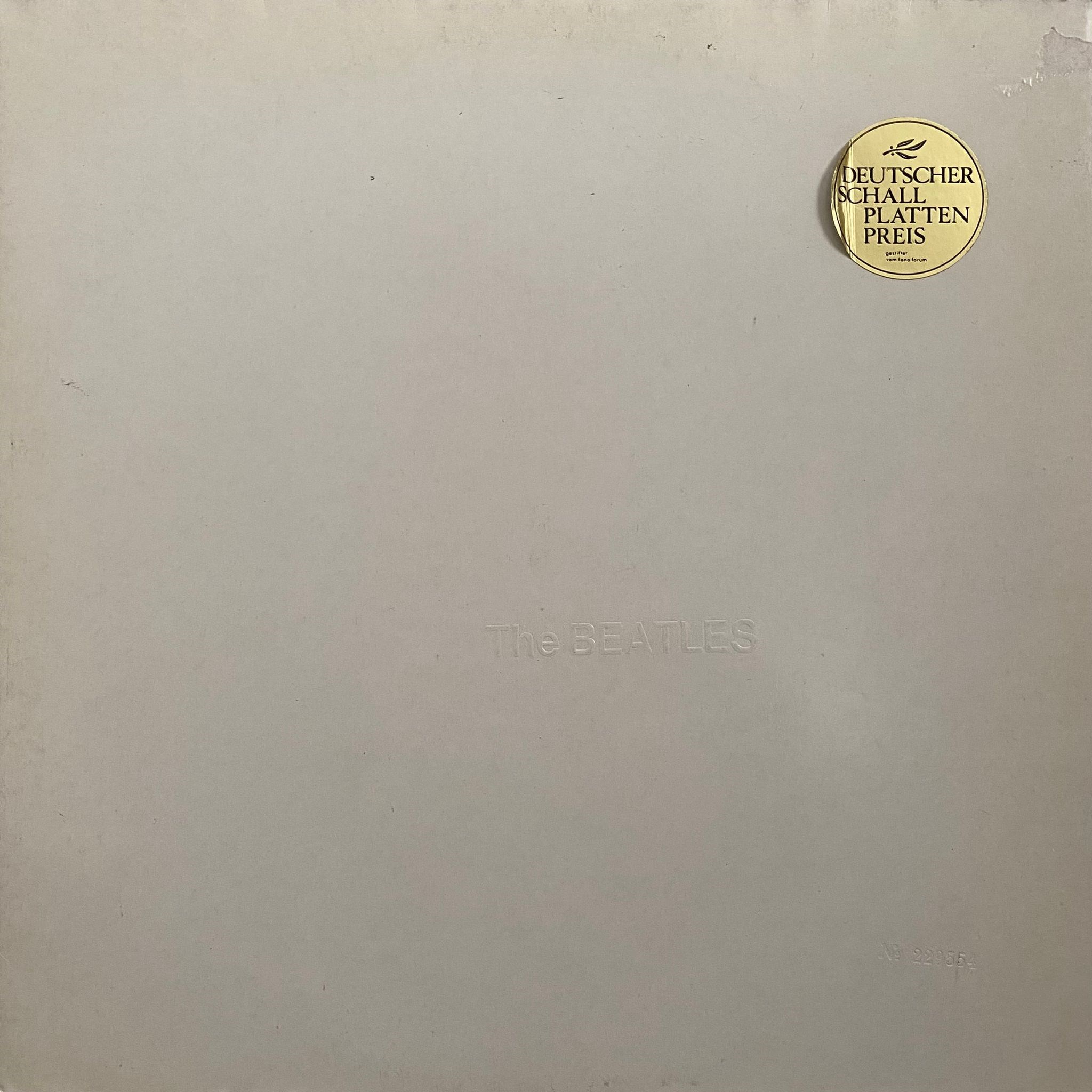 THE BEATLES - THE BEATLES (WHITE ALBUM)