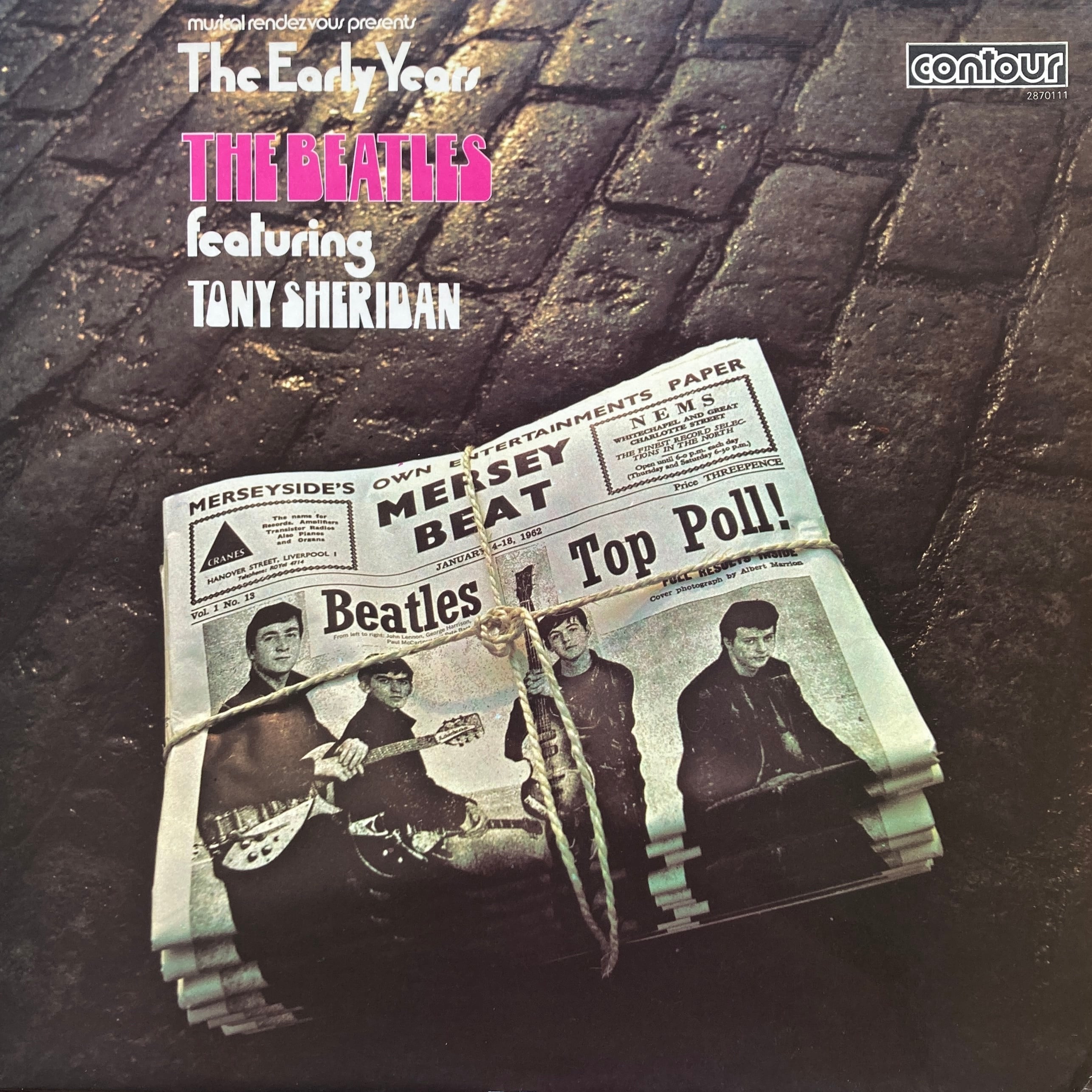 THE BEATLES - THE EARLY YEARS FEATURING TONY SHERIDAN