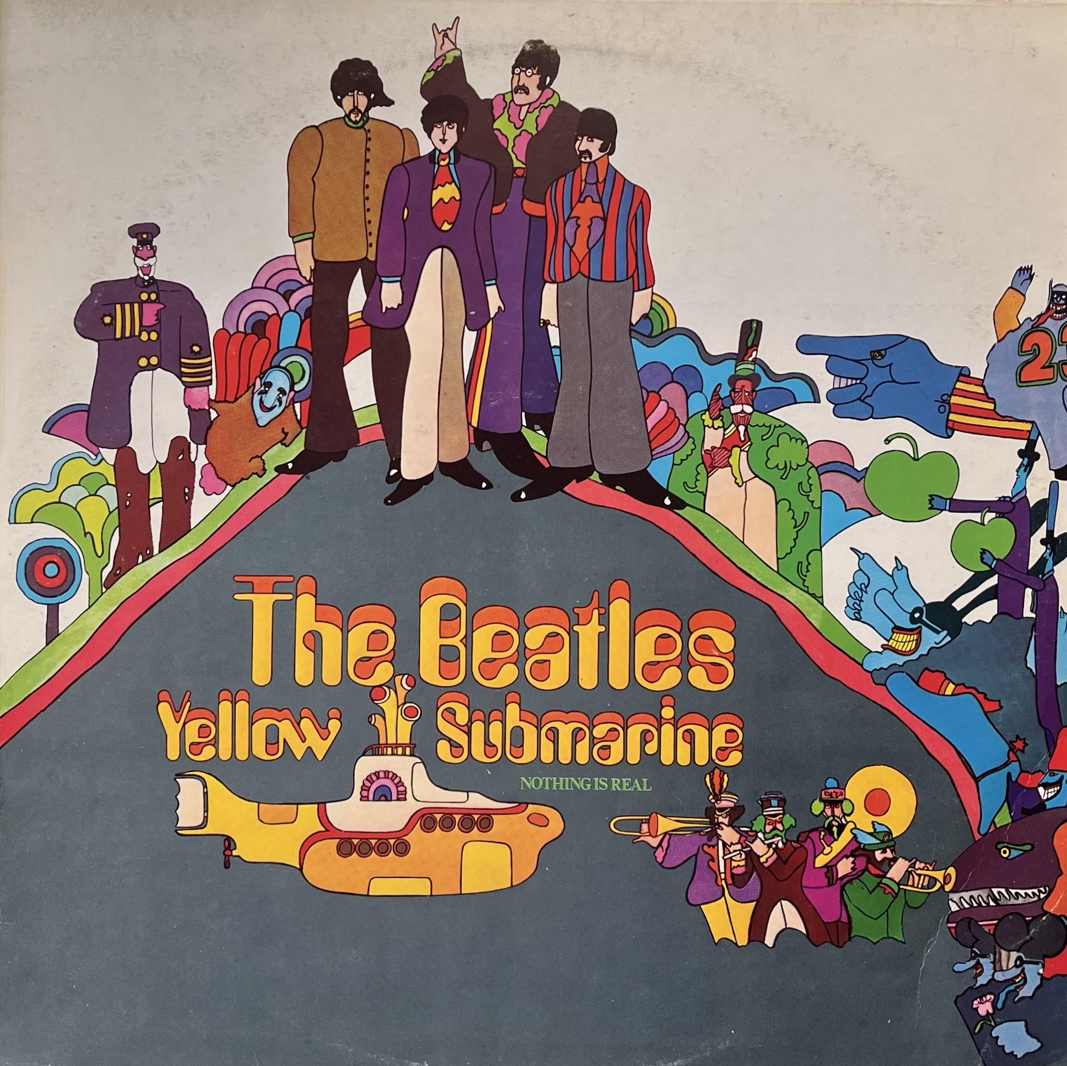 The Beatles Yellow Submarine 2体 THE BEATLES - YELLOW SUBMARINE