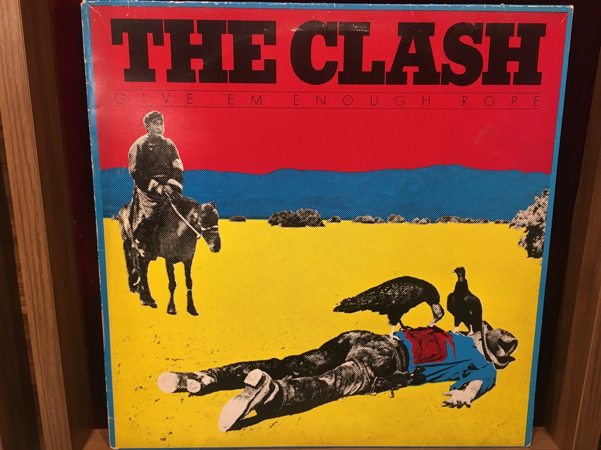THE CLASH - GIVE'EM ENOUGH ROPE (İKİNCİ EL)