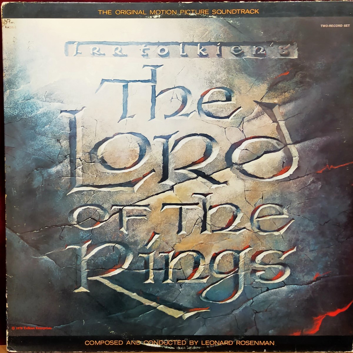 THE LORD OF THE RINGS - THE ORIGINAL MOTION PICTURE SOUNDTRACK -  COMPOSED AND CONDUCTED BY LEONARD ROSEMAN 