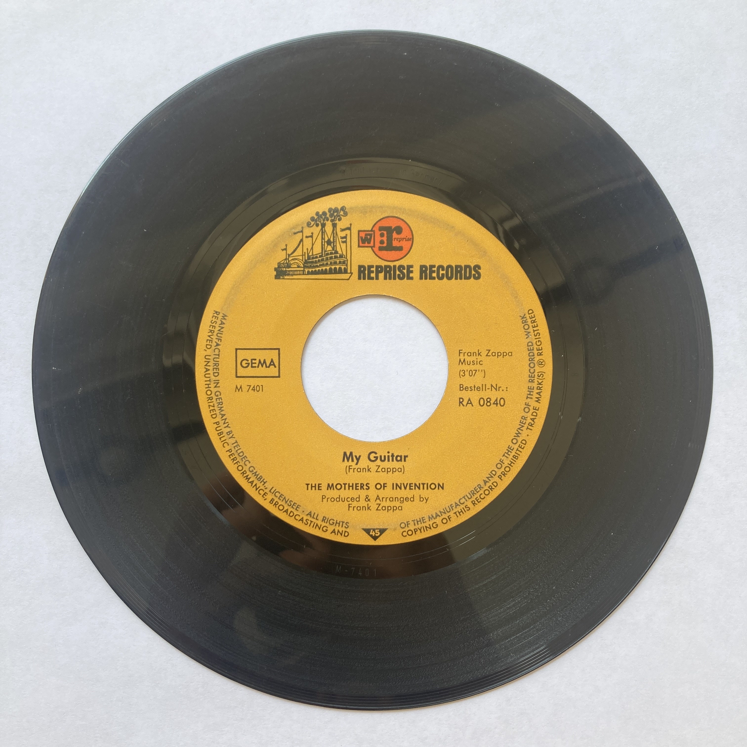 THE MOTHERS OF INVENTION – MY GUITAR