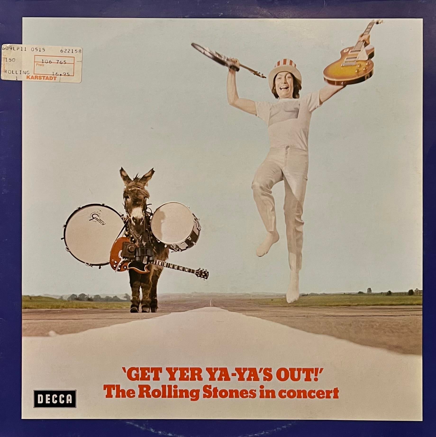 THE ROLLING STONES - 'GET YER YA-YA'S OUT ! ' THE ROLLING STONES IN CONCERT