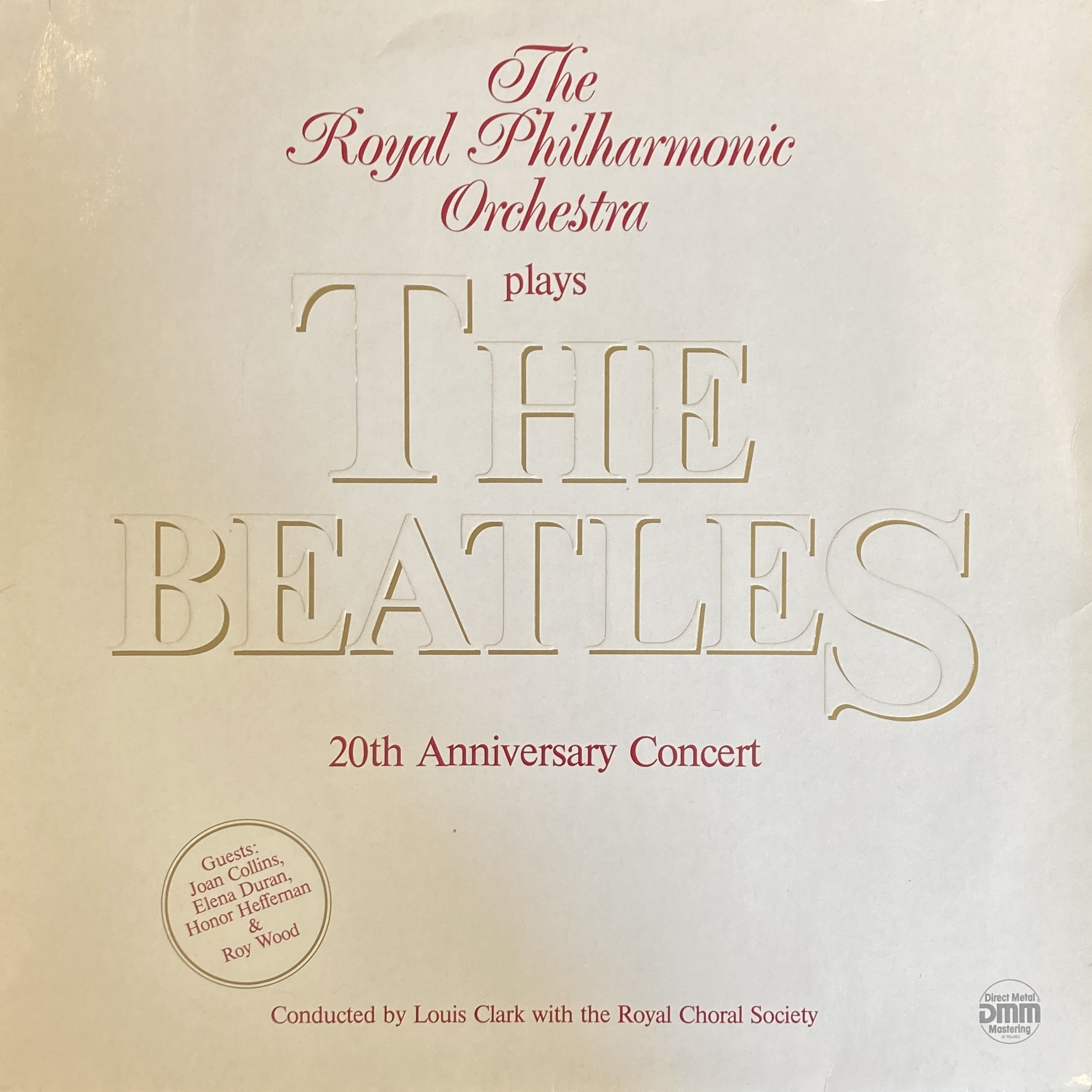 THE ROYAL PHILHARMONIC ORCHESTRA* – PLAYS THE BEATLES-20TH ANNIVERSARY CONCERT