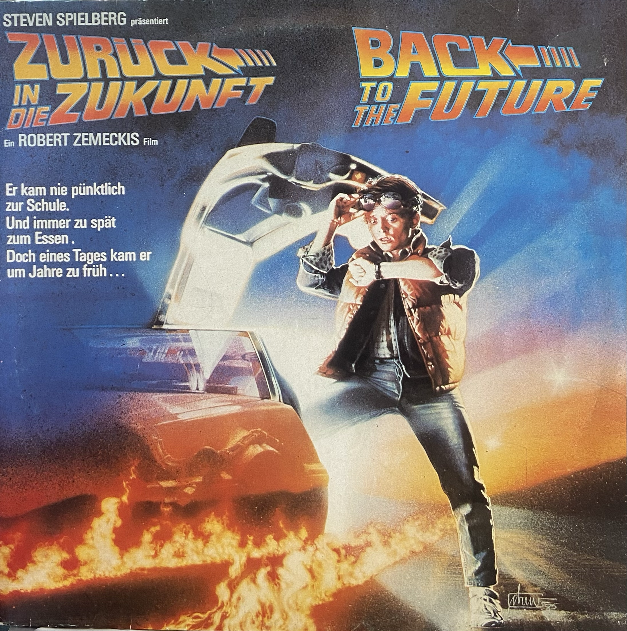 THE SPLASH BAND - THEME FROM BACK TO THE FUTURE (POWER OF LOVE) 