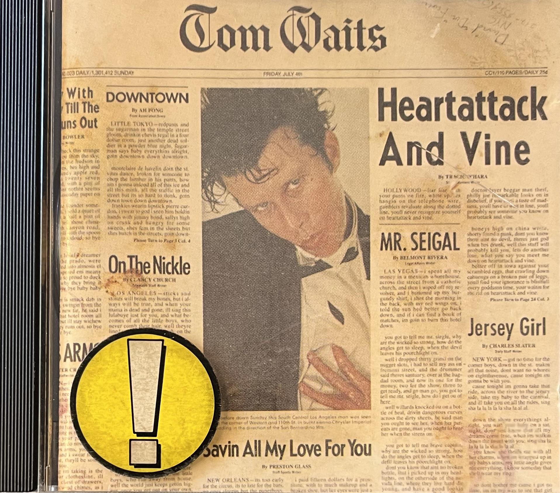TOM WAITS – HEARTATTACK AND VINE