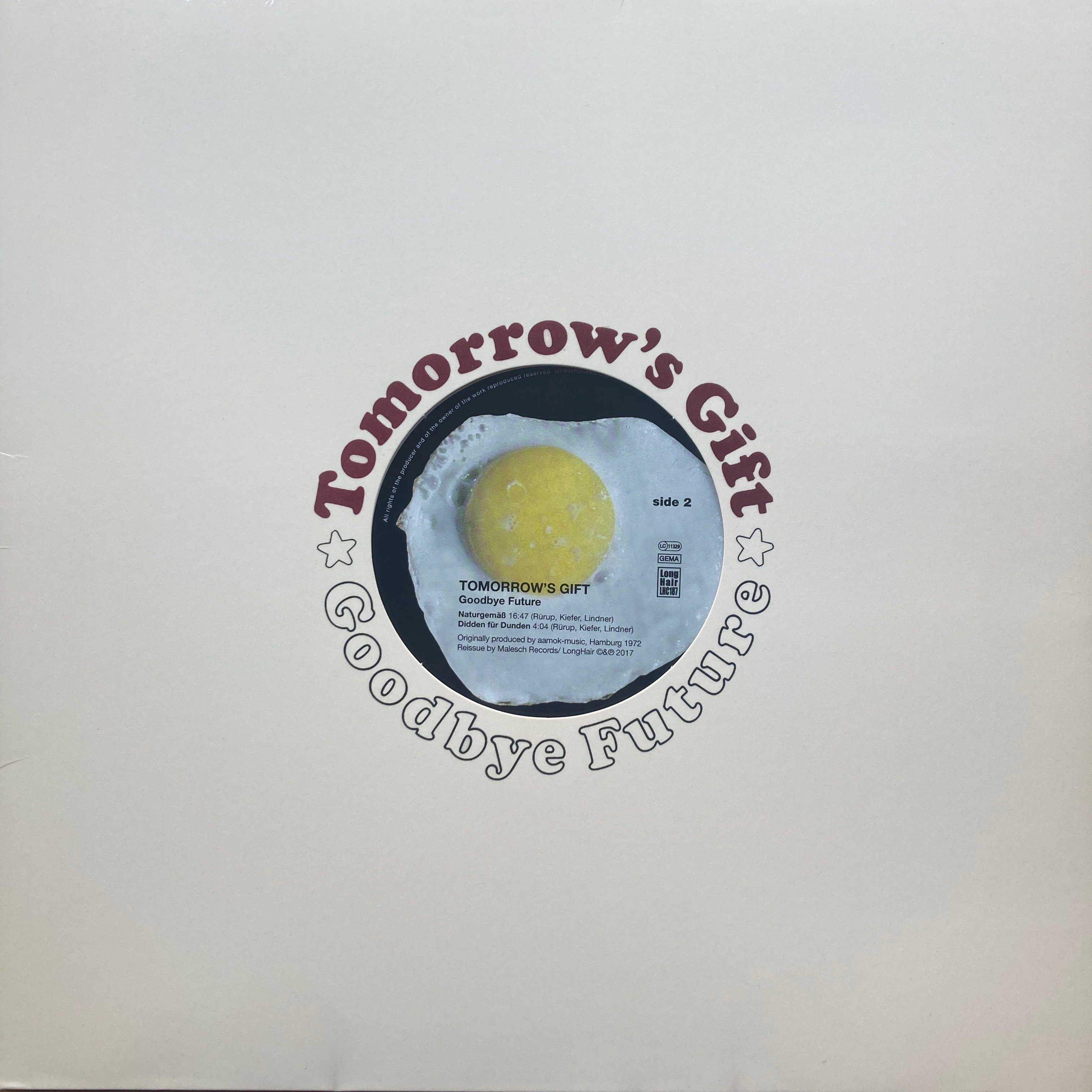 TOMORROW'S GIFT – GOODBYE FUTURE