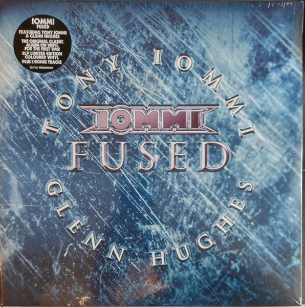 TONY IOMMI & GLENN HUGHES - FUSED (BLUE COBALT VINYL) 