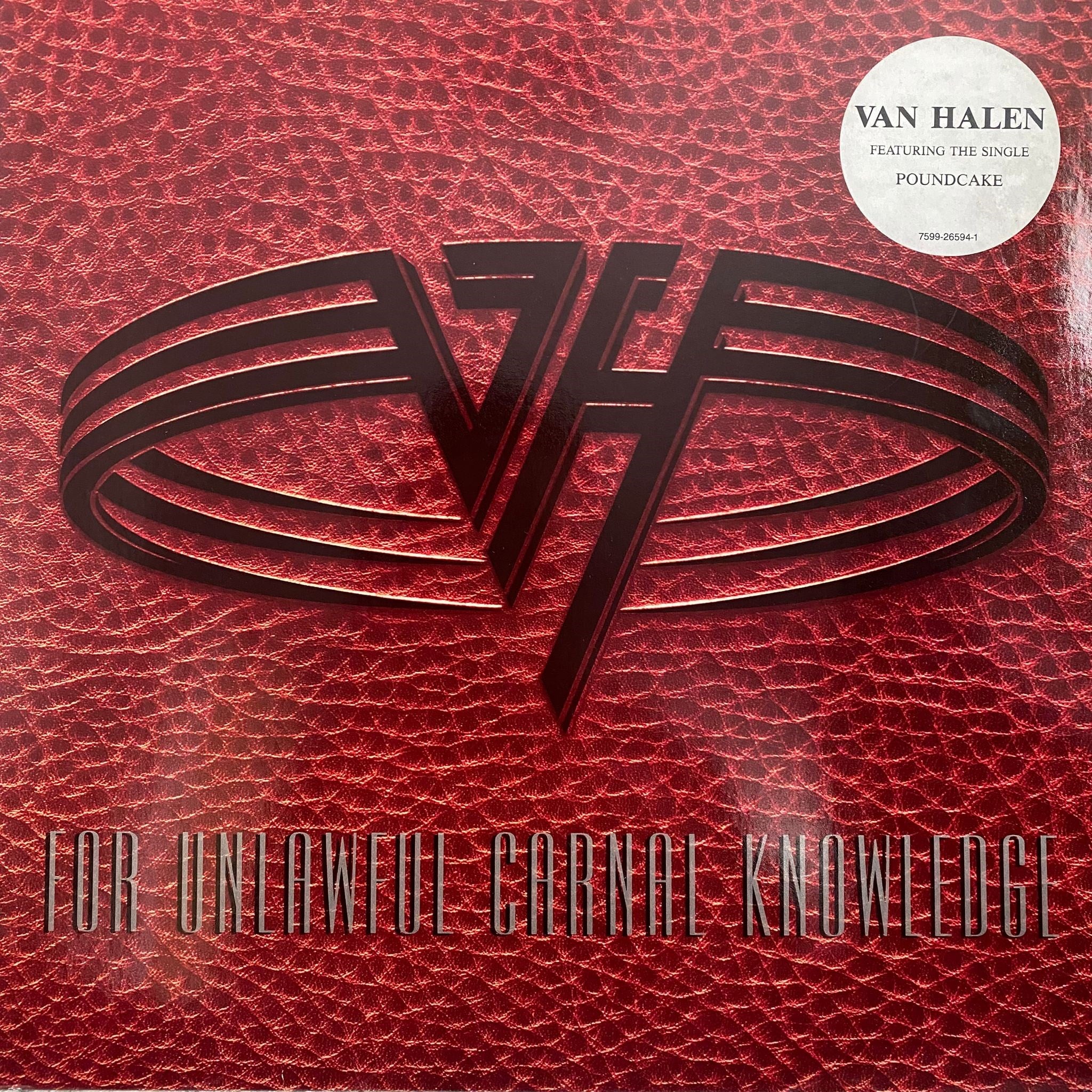 VAN HALEN - FOR UNLAWFUL CARNAL KNOWLEDGE