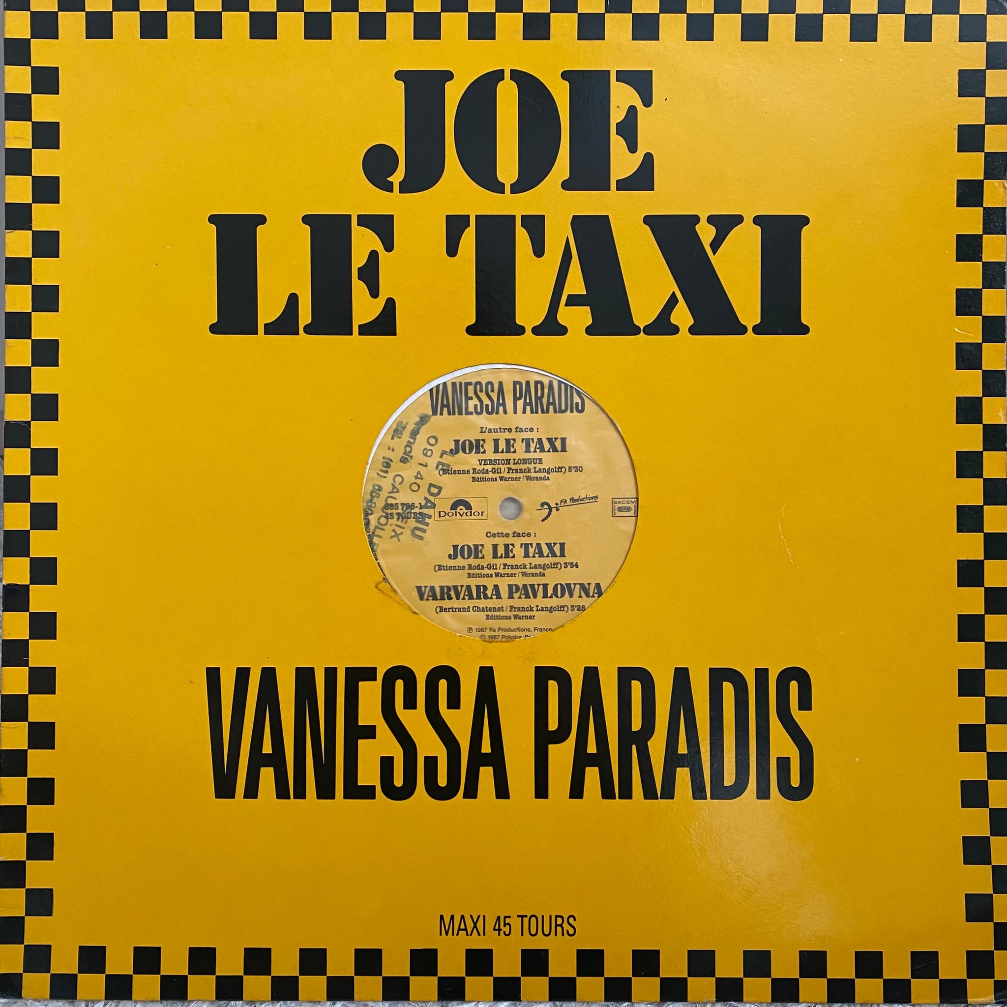VANESSA PARADIS - JOE LE TAXI
