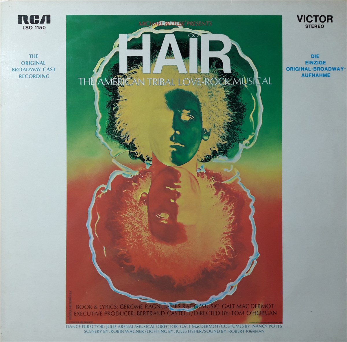 VARIOUS ARTIST - THE AMERICAN TRIBAL LOVE - ROCK MUSICAL - THE ORIGINAL BROADWAY CAST RECORDING 
