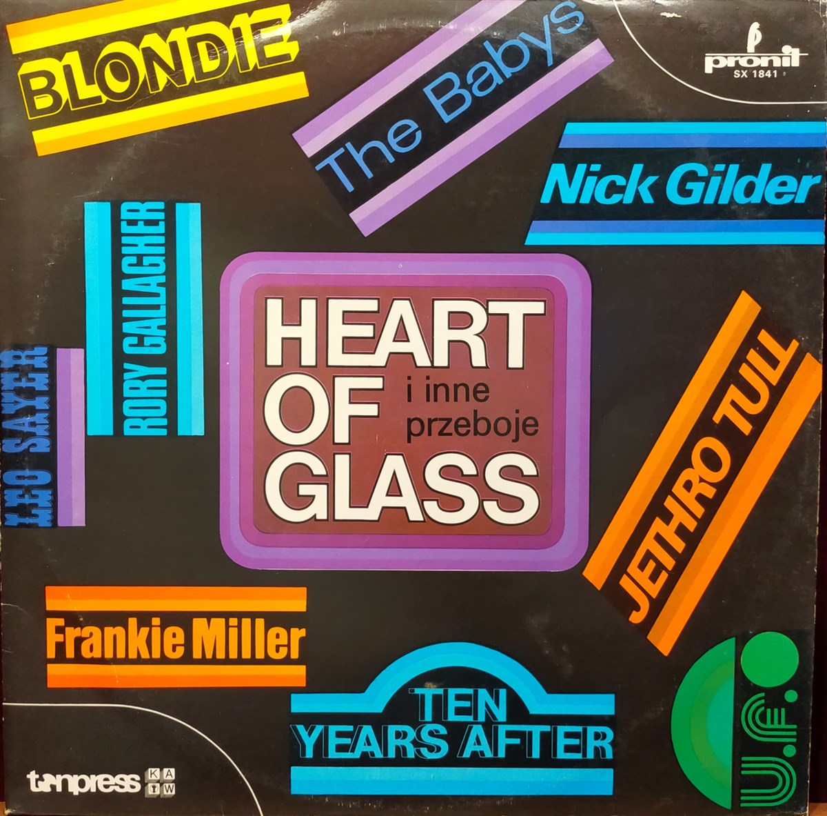 VARIOUS ARTIST - HEART OF GLASS (COMPLATION ALBUM)