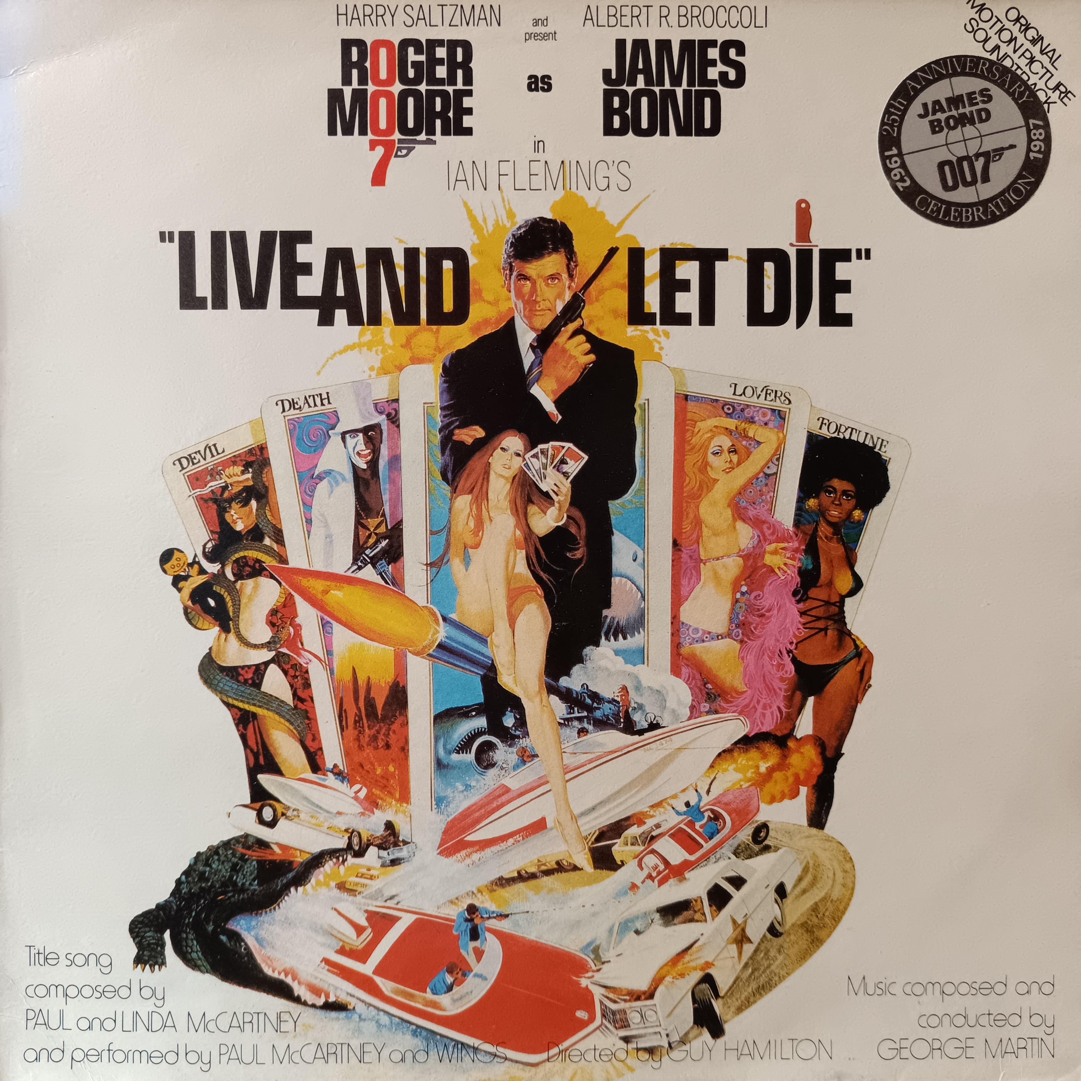 VARIOUS ARTIST - LIVE AND LET DIE (JAMES BOND) ORIGINAL SOUNDTRACK 