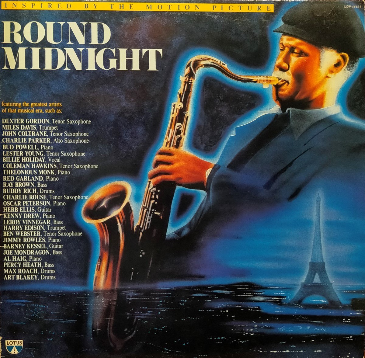 VARIOUS ARTIST - ROUND MIDNIGHT -  ORIGINAL SOUNDTRACK 