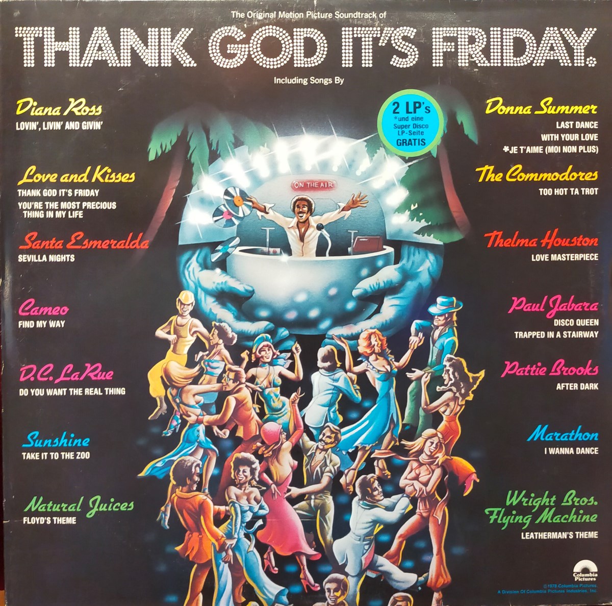 VARIOUS ARTIST - THANK GOD IT'S FRIDAY - ORIGINAL SOUNDTRACK 