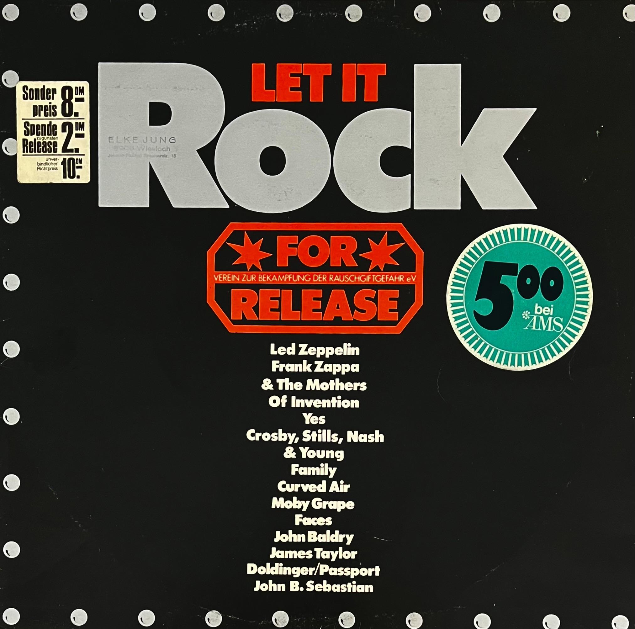 VARIOUS ARTISTS - LET IT ROCK FOR RELEASE