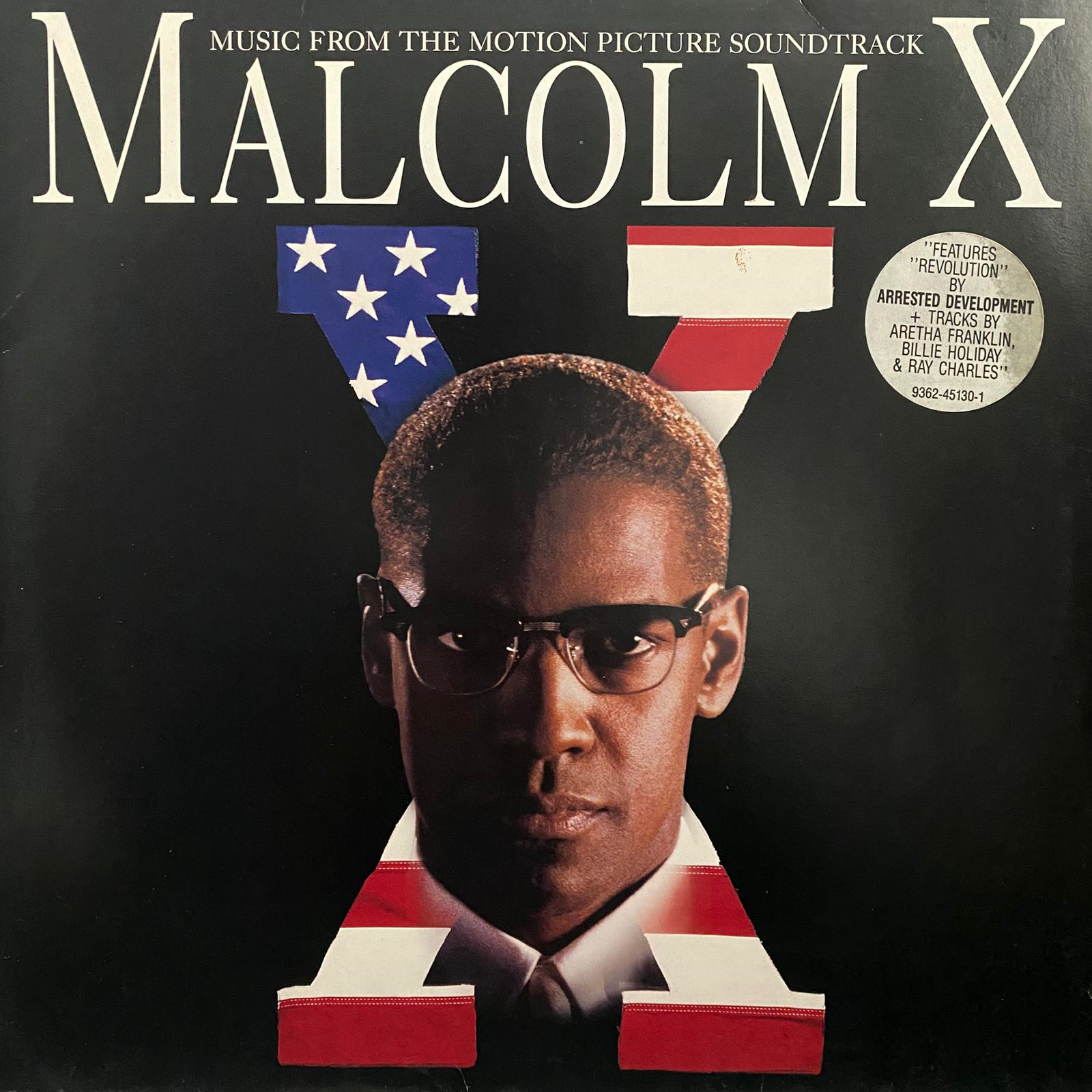 VARIOUS ARTISTS - MALCOLM X (MUSIC FROM THE MOTION PICTURE SOUNDTRACK)