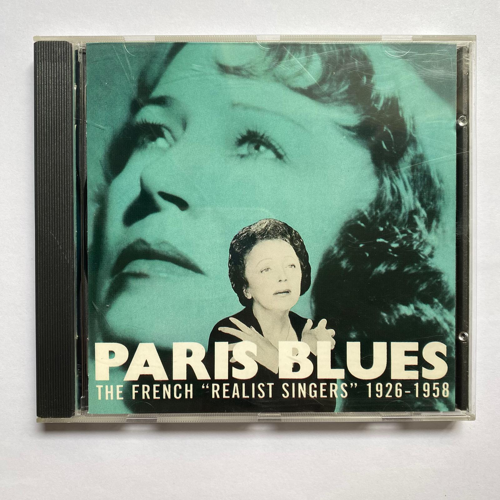 VARIOUS ARTISTS - PARIS BLUES (THE FRENCH REALIST SINGERS 1926-1958