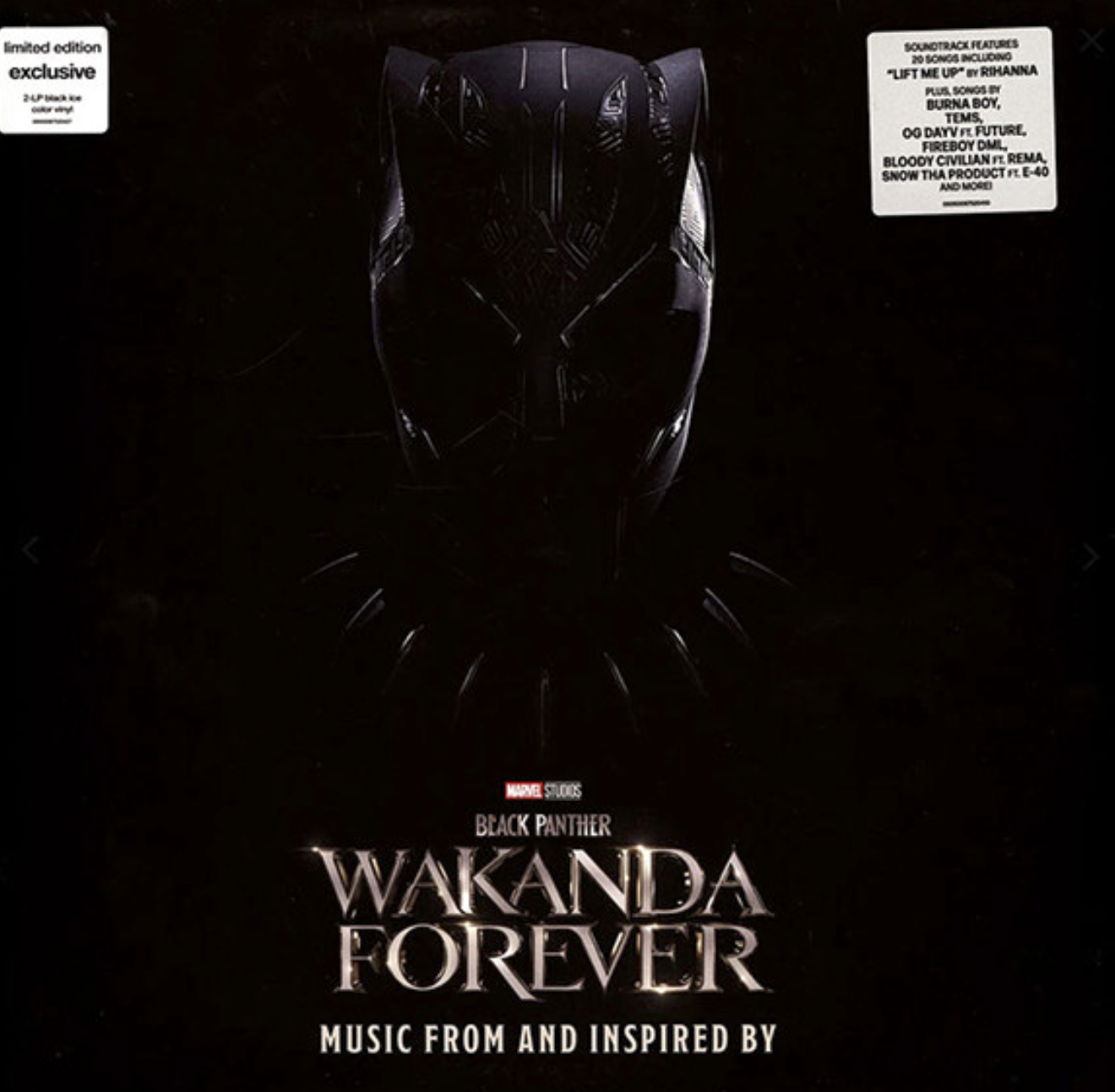 VARIOUS – BLACK PANTHER: WAKANDA FOREVER (MUSIC FROM AND INSPIRED BY)