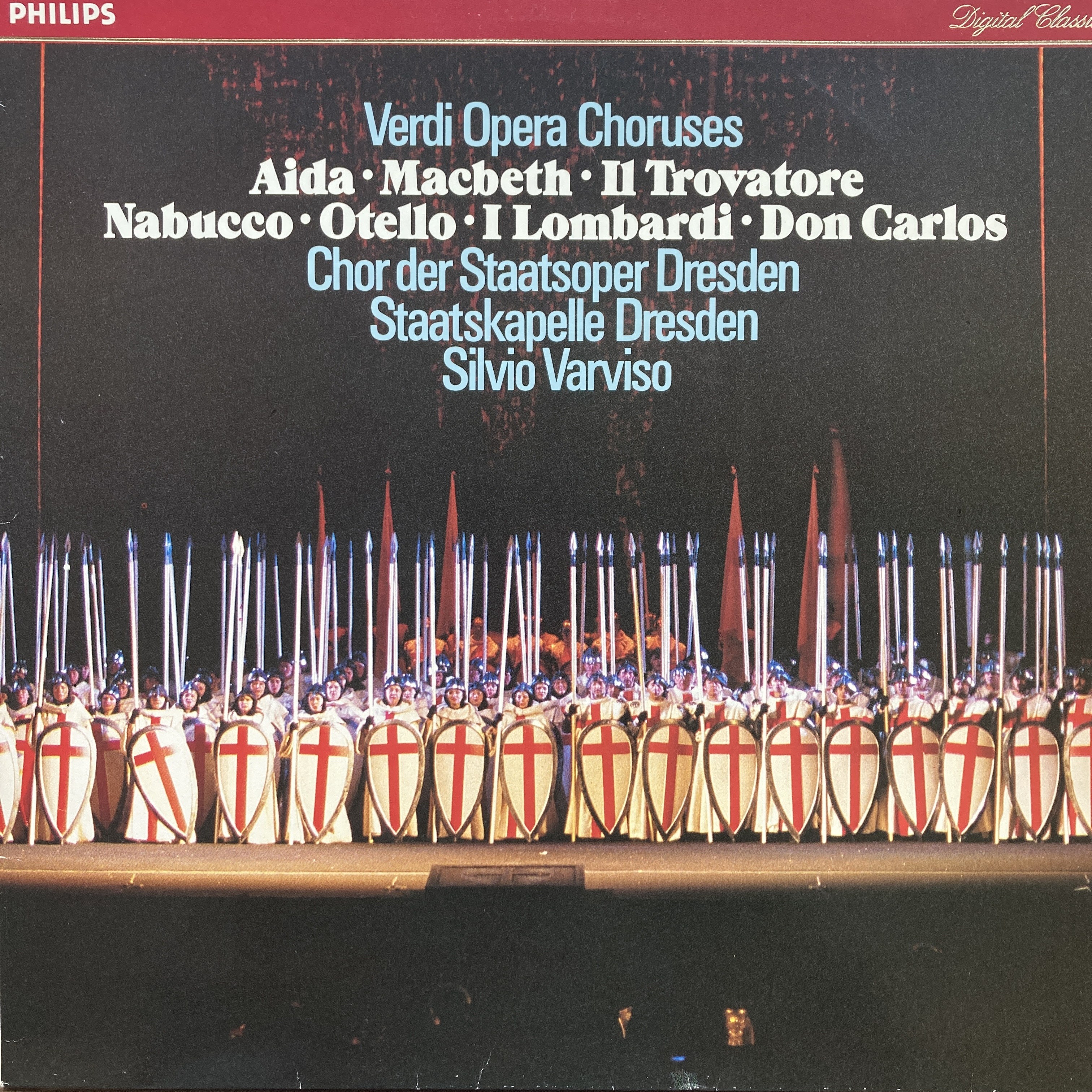 VERDI*, STAATSKAPELLE DRESDEN, CHOR DER STAATSOPER DRESDEN, SILVIO VARVISO – VERDI OPERA CHORUSES - AÏDA • MACBETH • IL TROVATORE • NABUCCO • OTELLO • I LOMBARDI • DON CARLOS