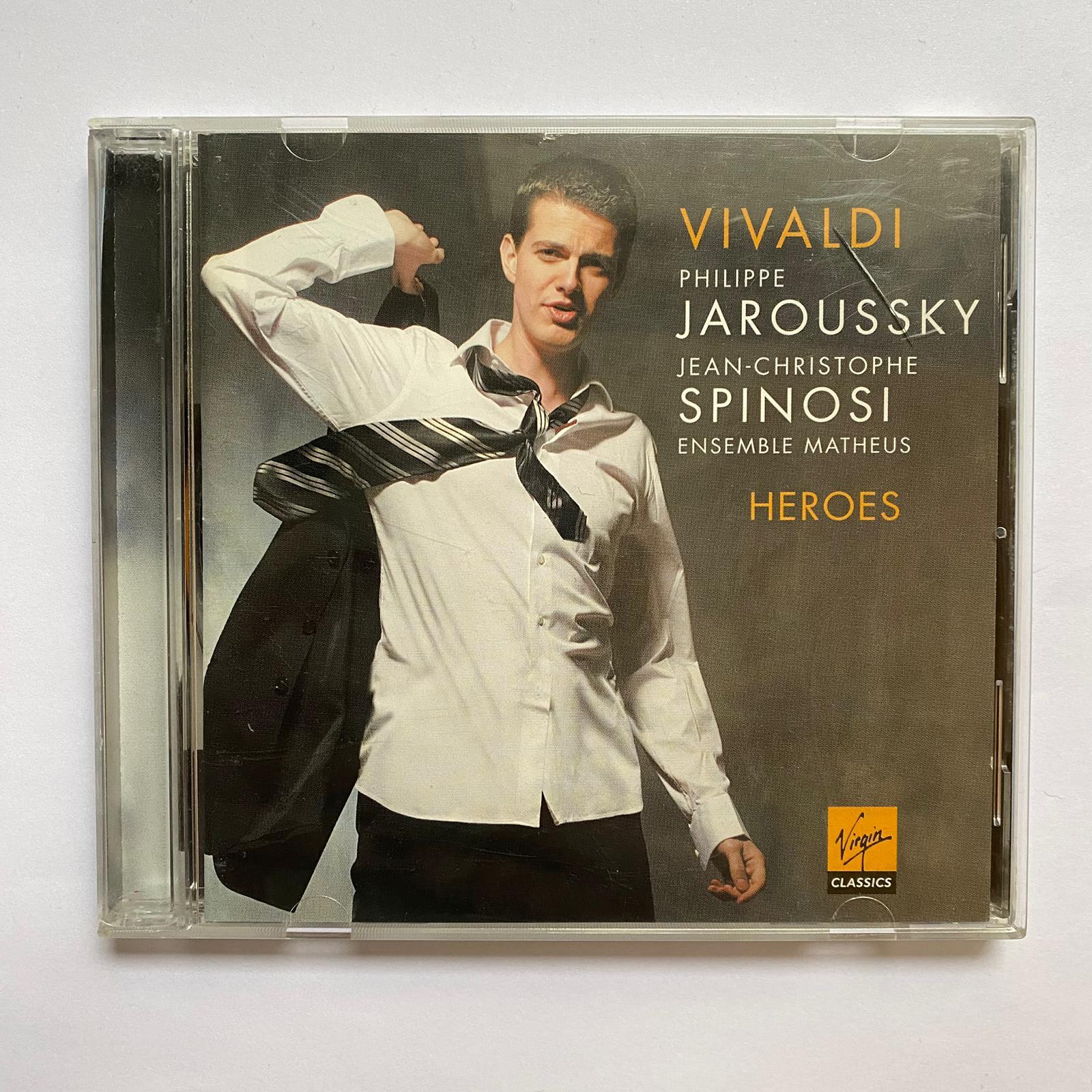 VIVALDI, JAROUSSKY, SPINOSI, ENSEMBLE MATHEUS - HEROES
