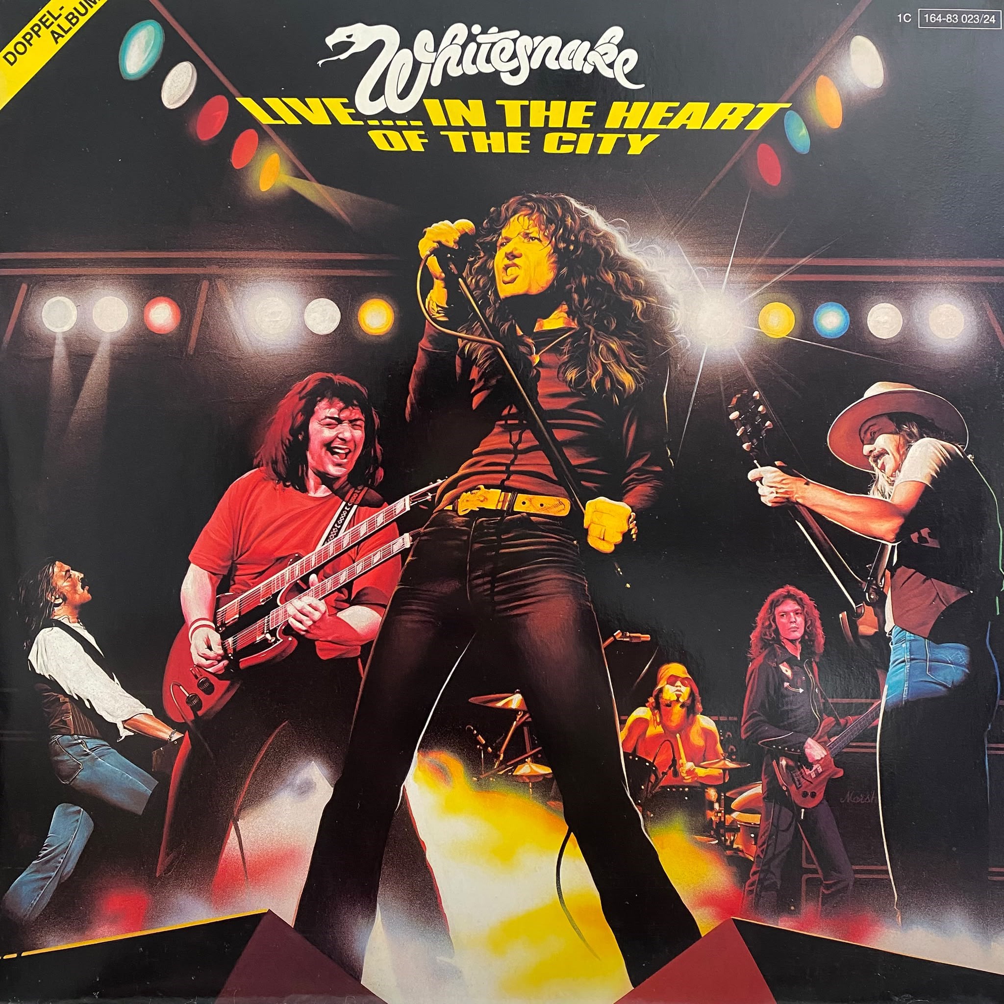 WHITESNAKE - LIVE,,, IN THE HEART OF THE CITY