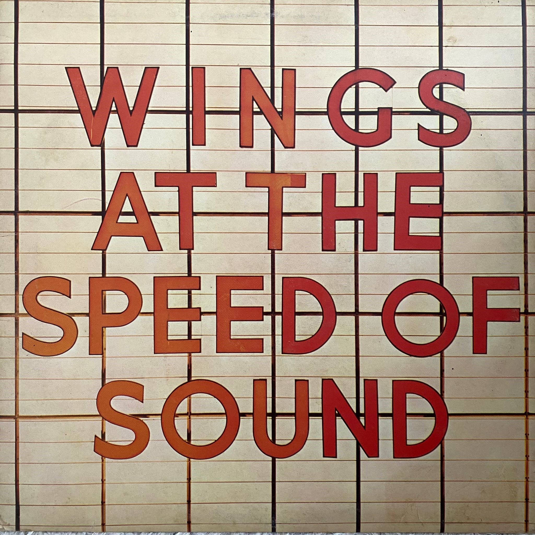 WINGS - WINGS AT THE SPEED OF SOUND