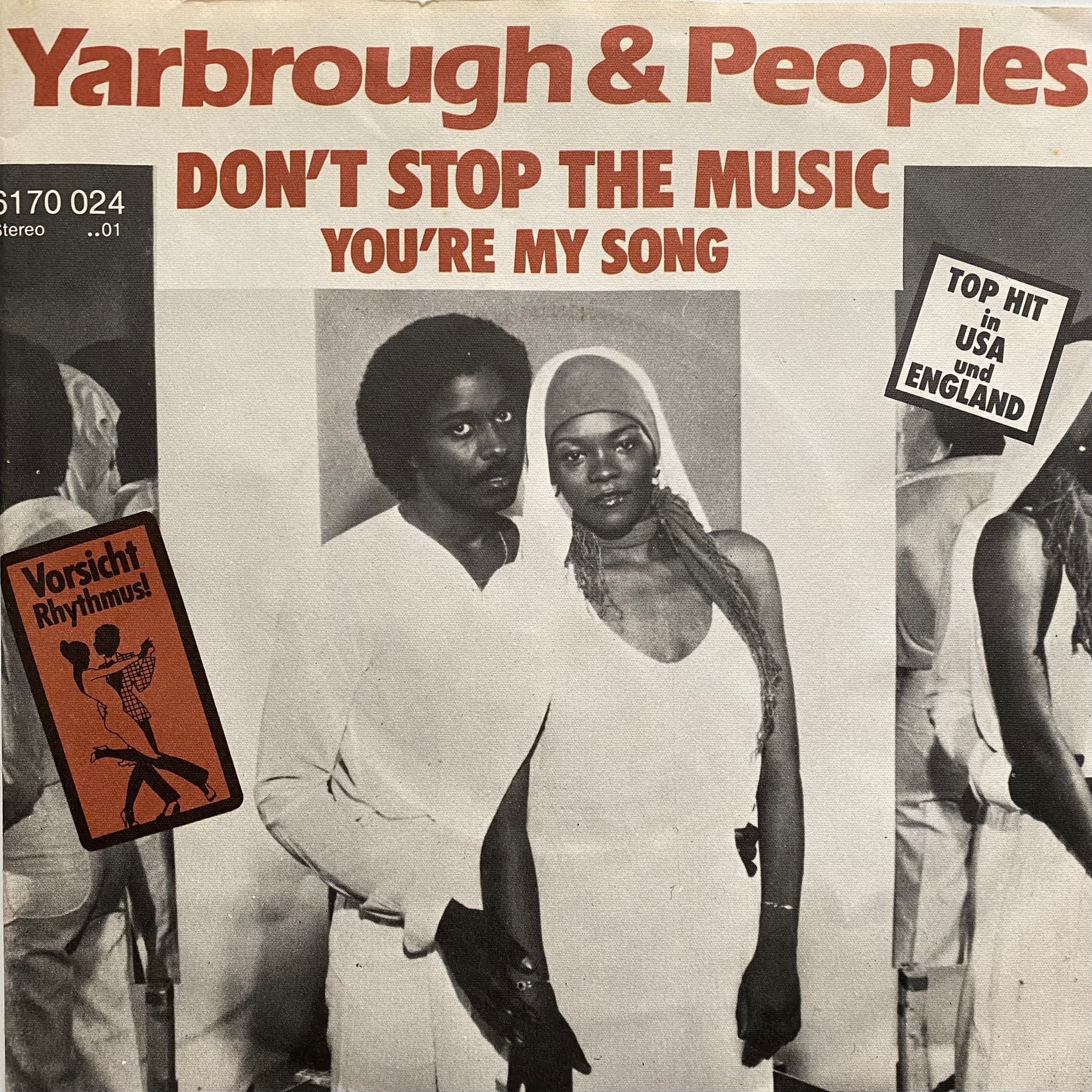 YARBOUGH & PEOPLES - DON'T STOP THE MUSIC