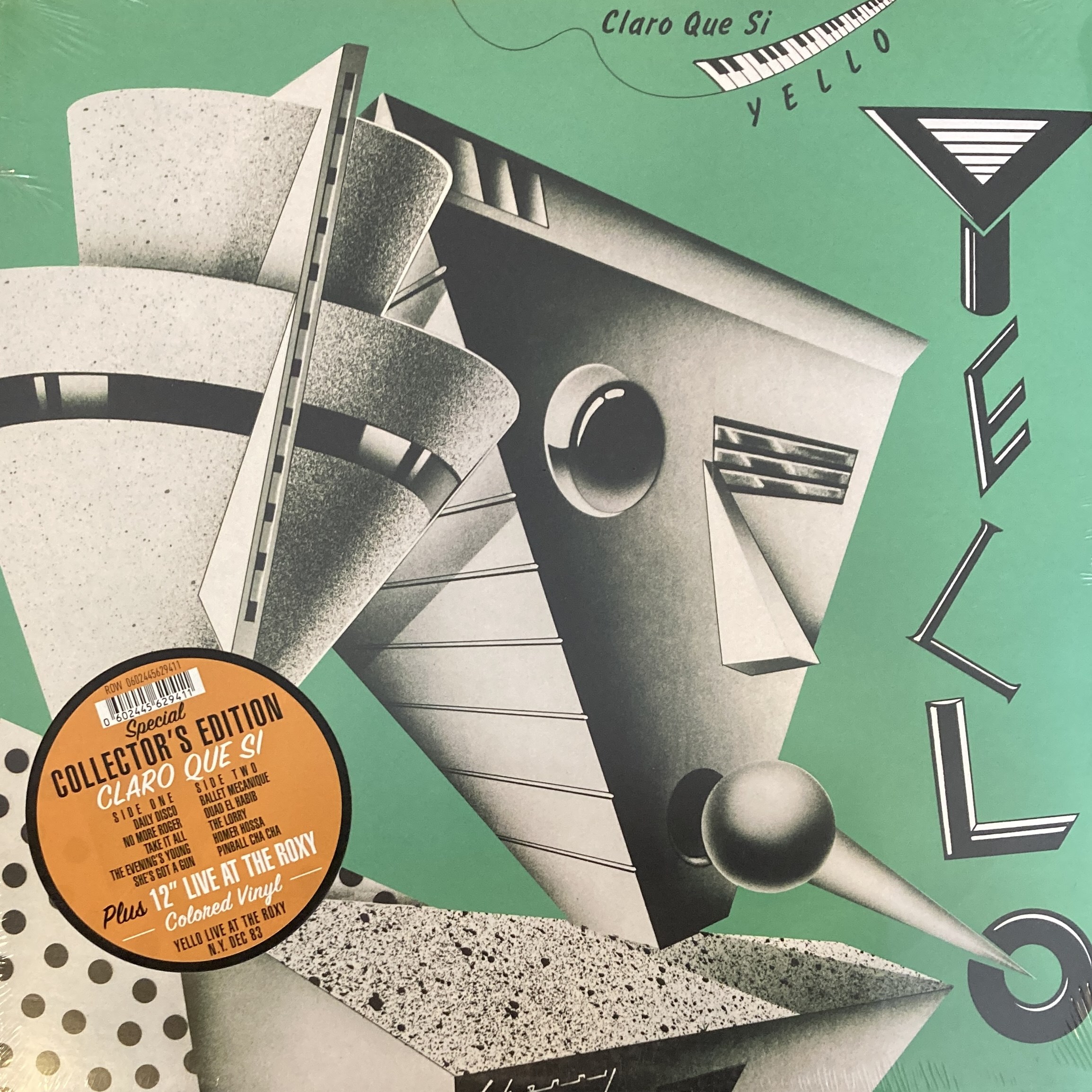 YELLO – CLARO QUE SI / YELLO LIVE AT THE ROXY N. Y