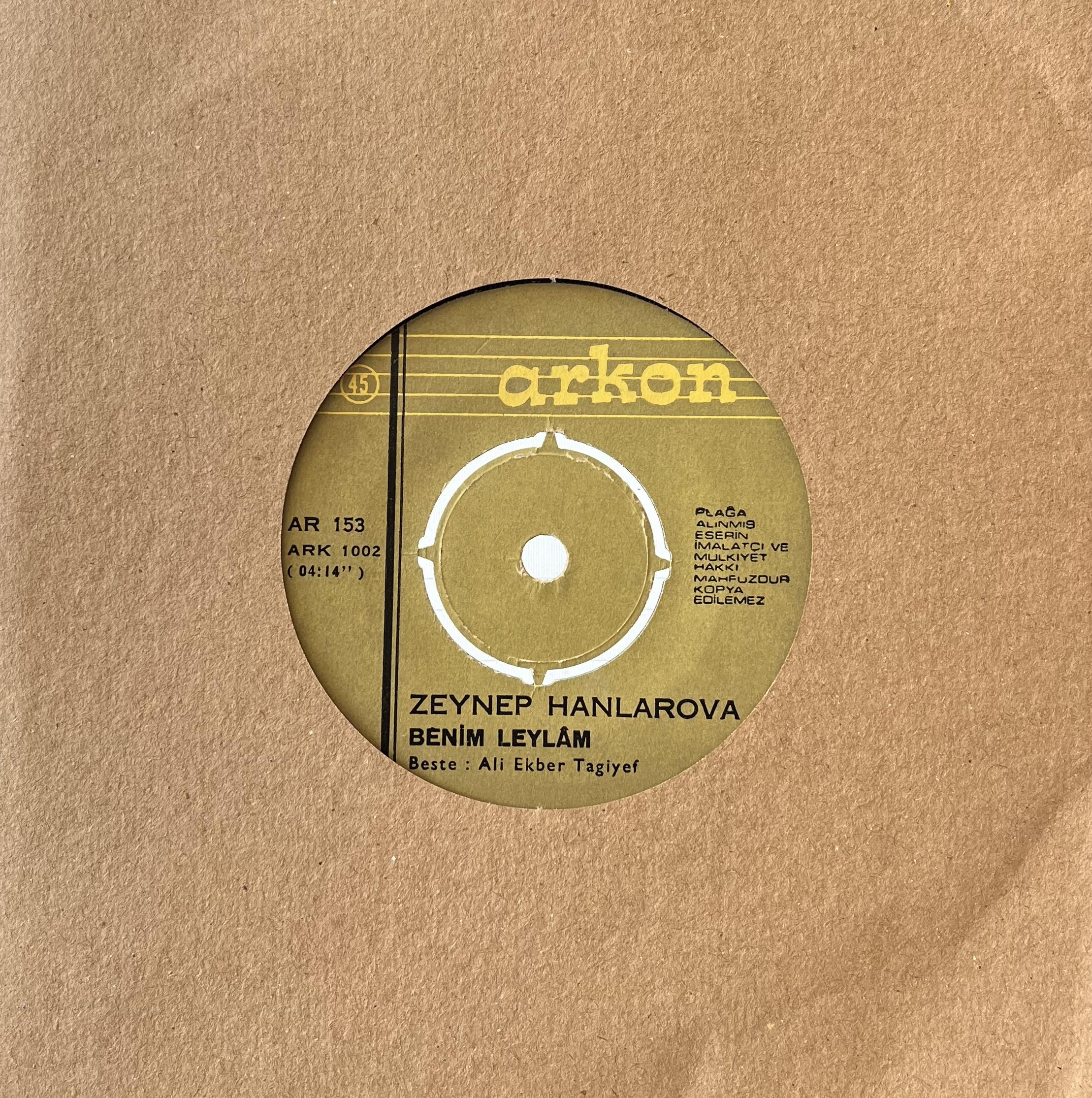 ZEYNEP HANLAROVA – BENİM LEYLAM
