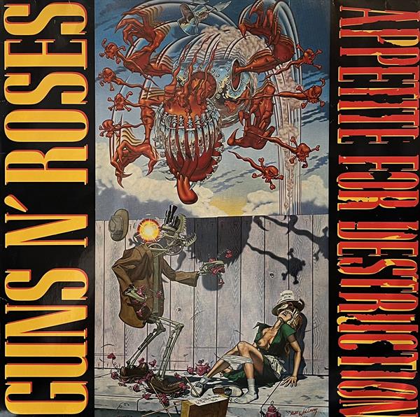 洋楽 Guns n' Roses Four Nights Of Roses 1989 GUNS N' ROSES / FOUR NIGHTS OF ROSRS 1989 LA coliseum 4 shows