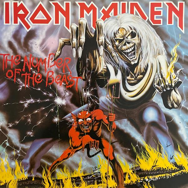 Iron Maiden エプロン The Number of the Beast IRON MAIDEN - THE NUMBER OF THE BEAST