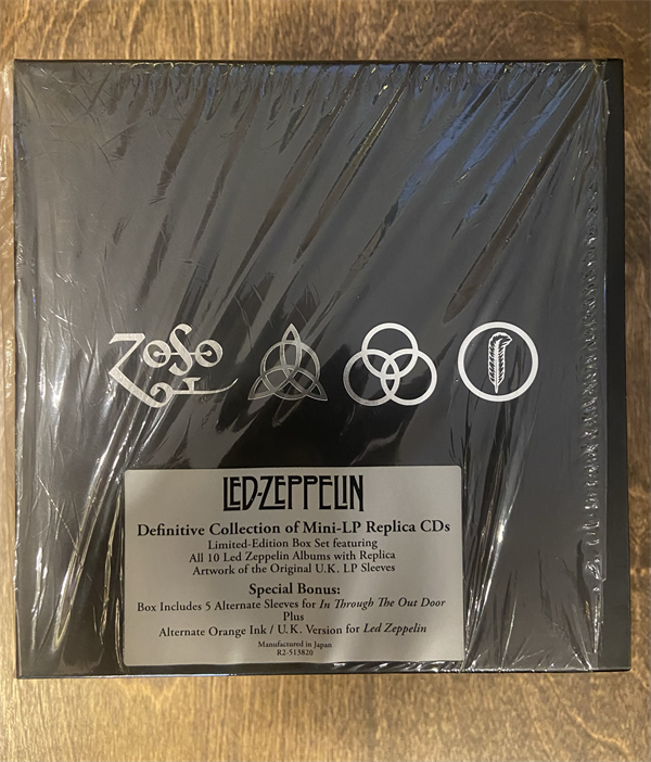 LED ZEPPELIN CDセット Led Zeppelin Box Set (CD, 1990 10-Disc) hard rock heavy metal