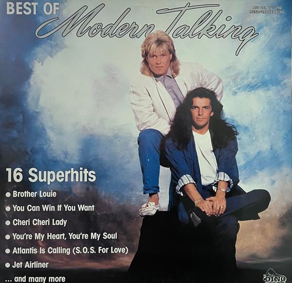 洋楽 LP Modern Talking - Best Of 16 Superhits MODERN TALKING – BEST OF (16 SUPERHITS. THE SUPERHITS OF MODERN