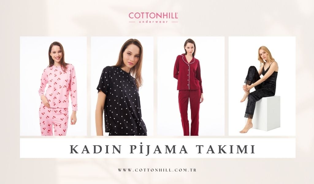 kadın pijama takımı cottonhill 2025